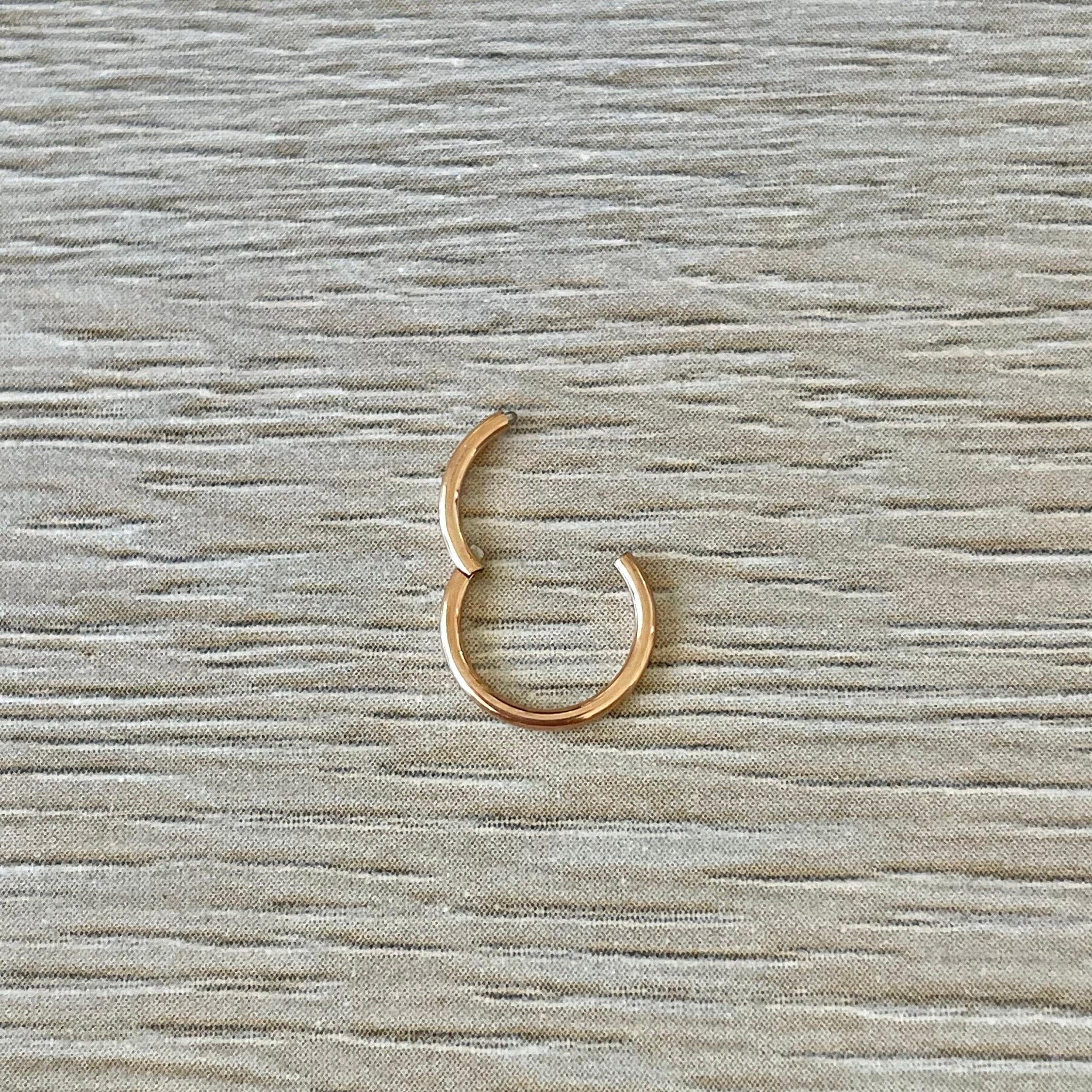 Clea Loop Daith Earring-Daith Earring-Elara Body Jewelry