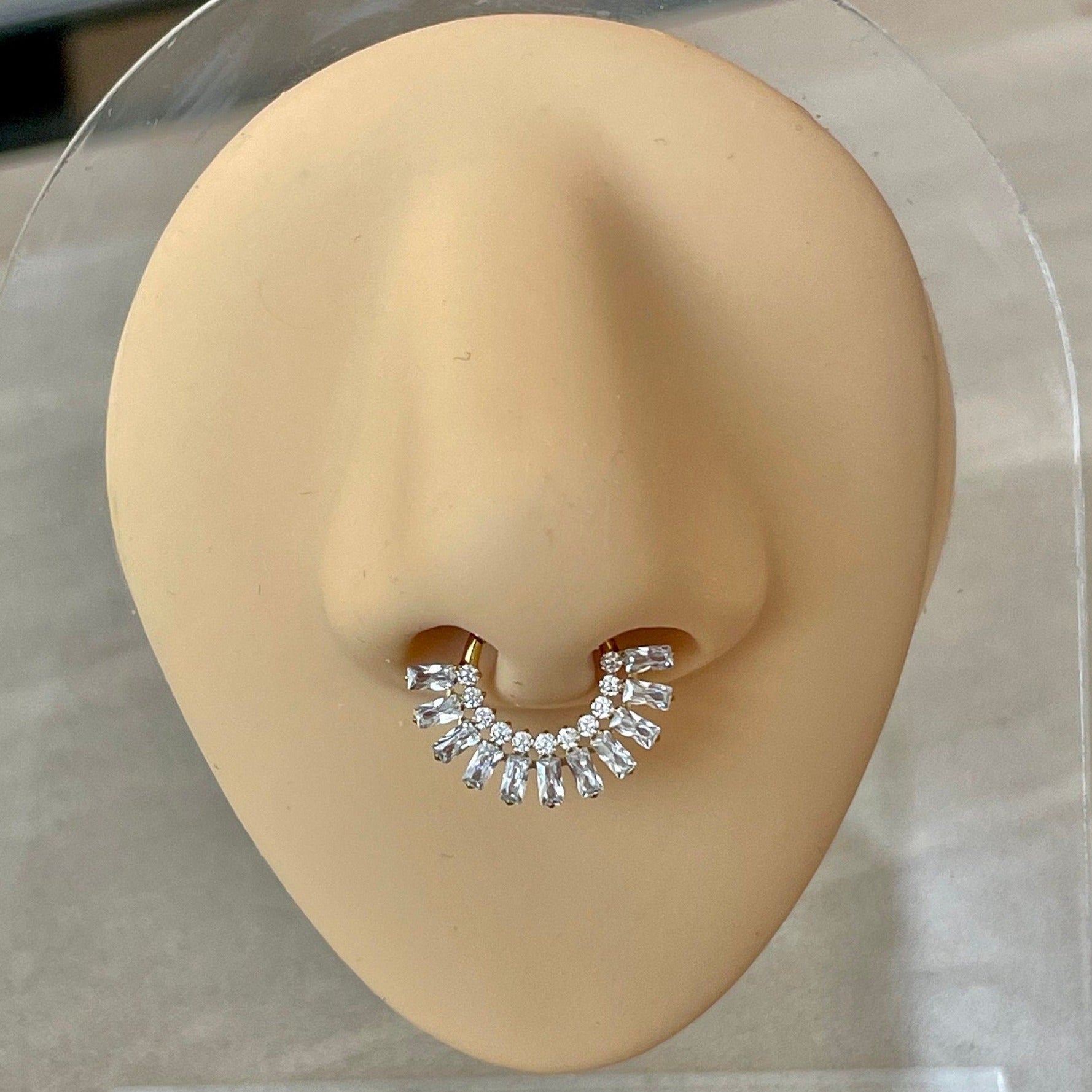 Elowen Shine Septum Ring-Septum Ring-Elara Body Jewelry