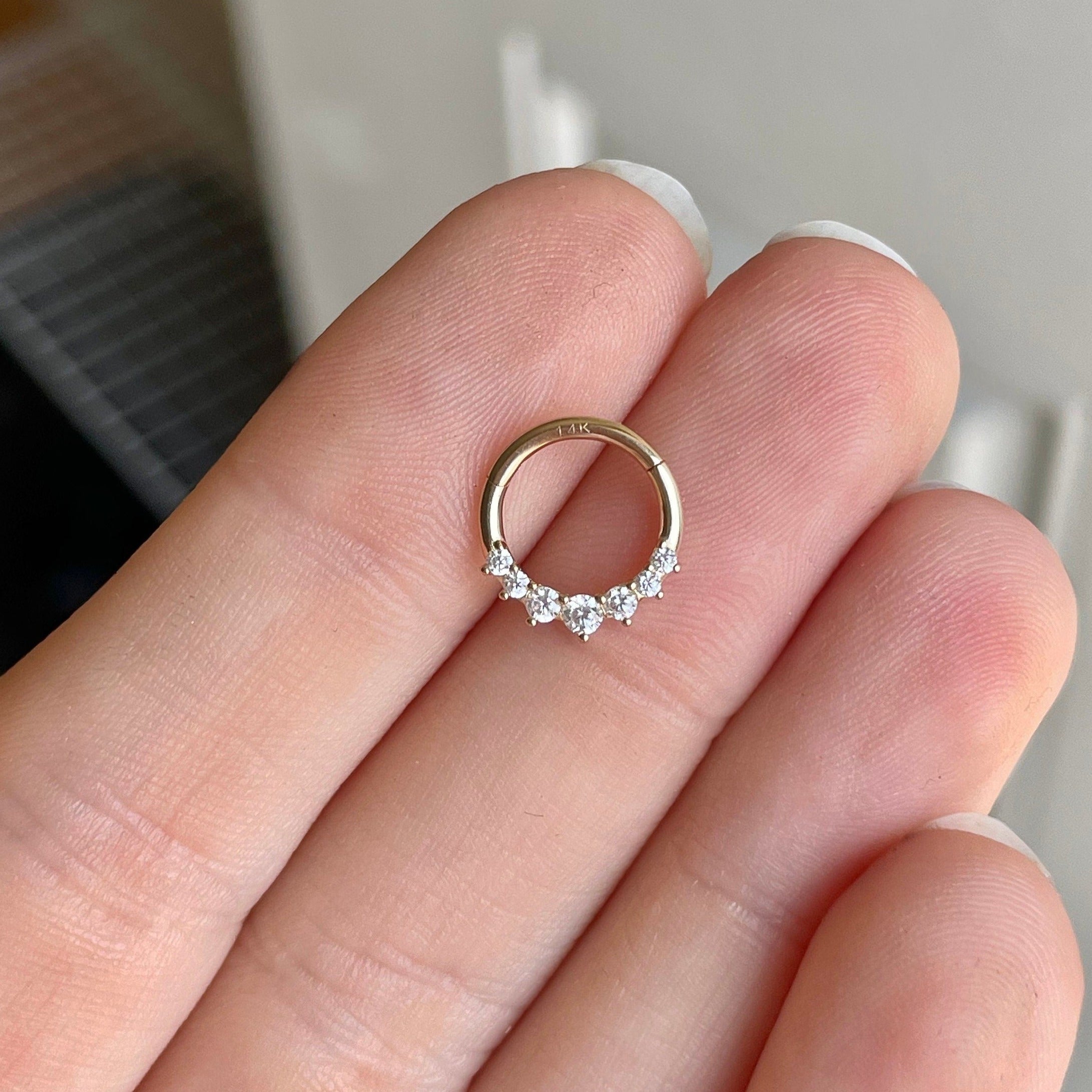 Euphora Celeste Septum Ring-Septum Ring-Elara Body Jewelry