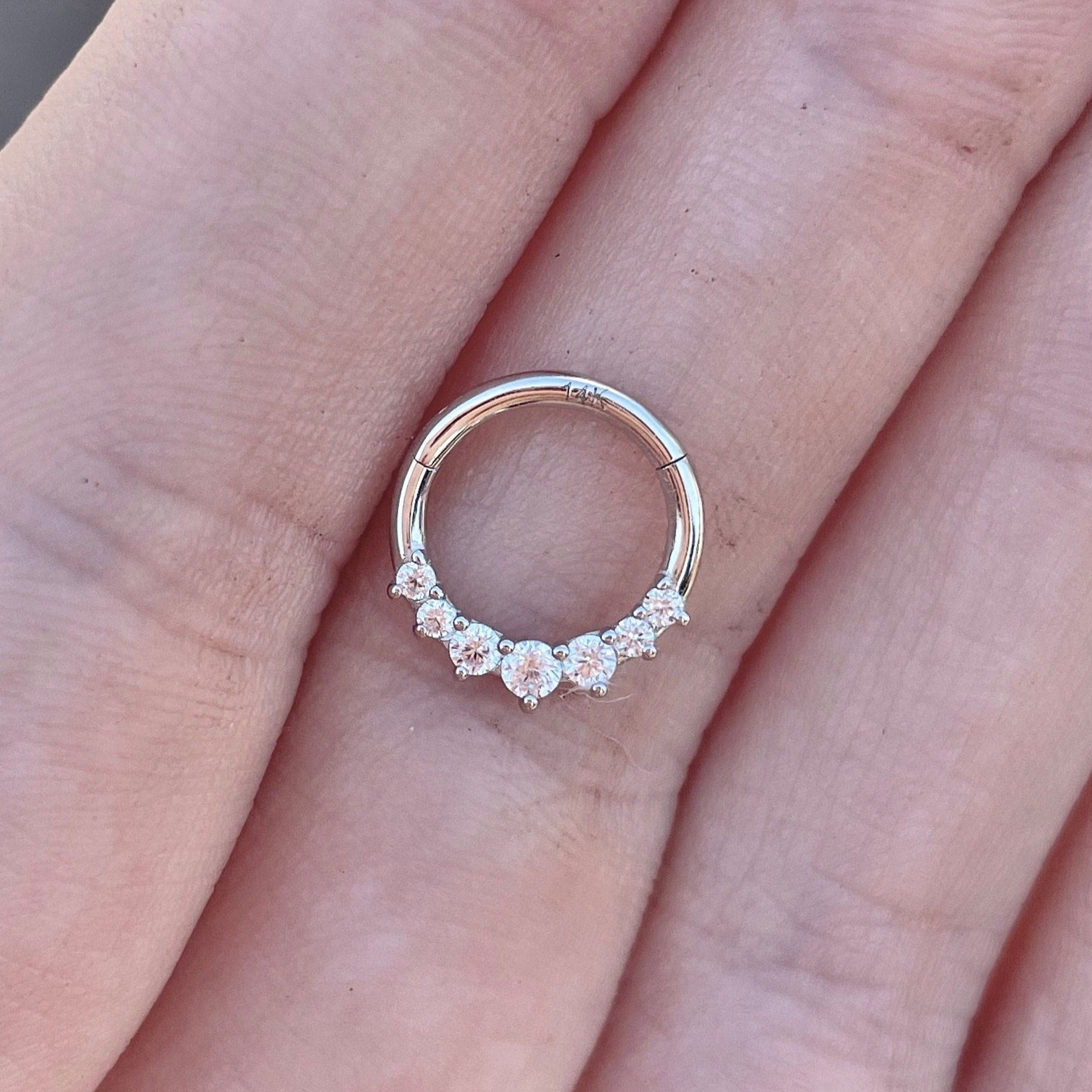 Euphora Celeste Septum Ring-Septum Ring-Elara Body Jewelry