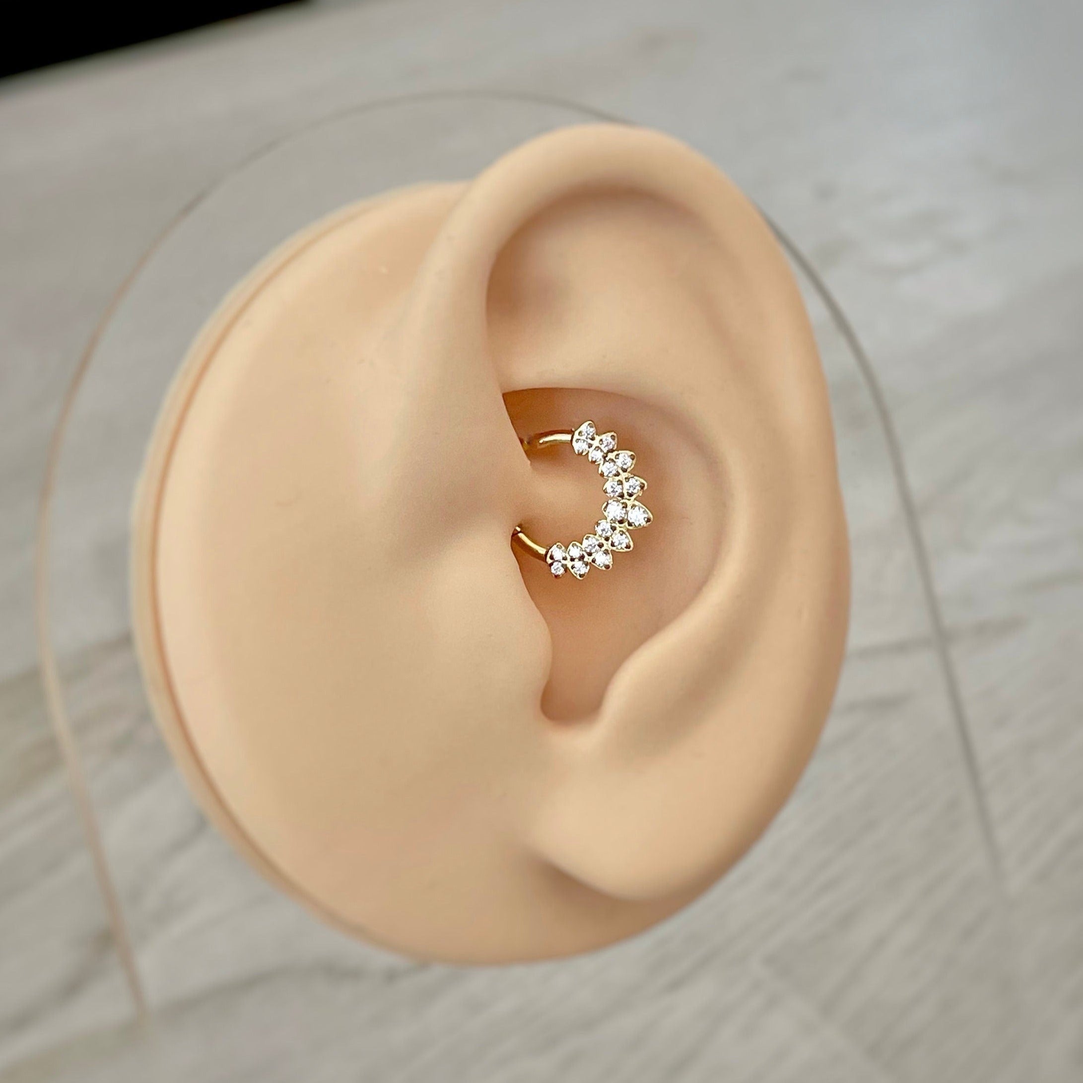 Halo de Celeste Daith Earring-Daith Earring-Elara Body Jewelry