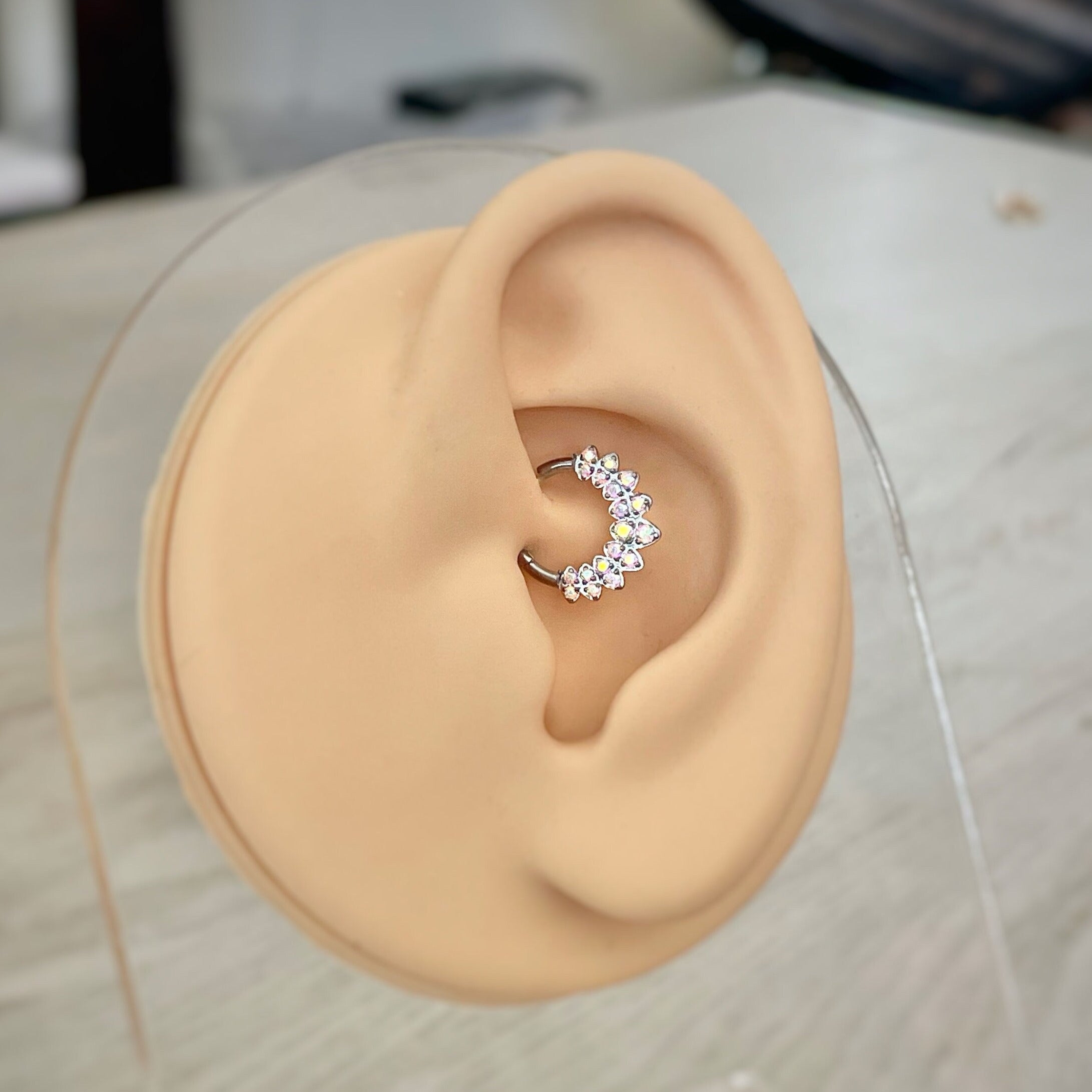 Halo de Celeste Daith Earring-Daith Earring-Elara Body Jewelry