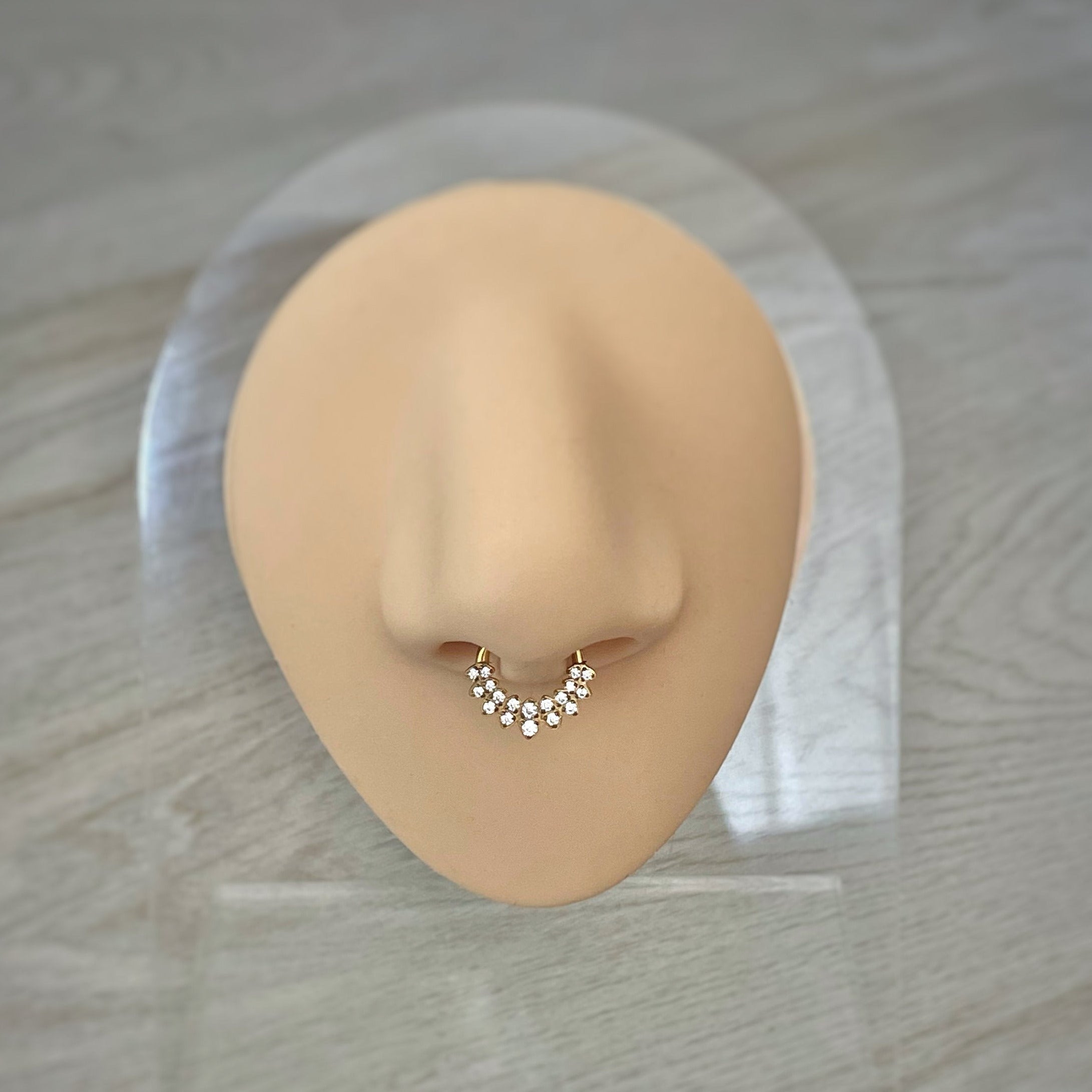 Halo de Celeste Septum Ring-Septum Ring-Elara Body Jewelry