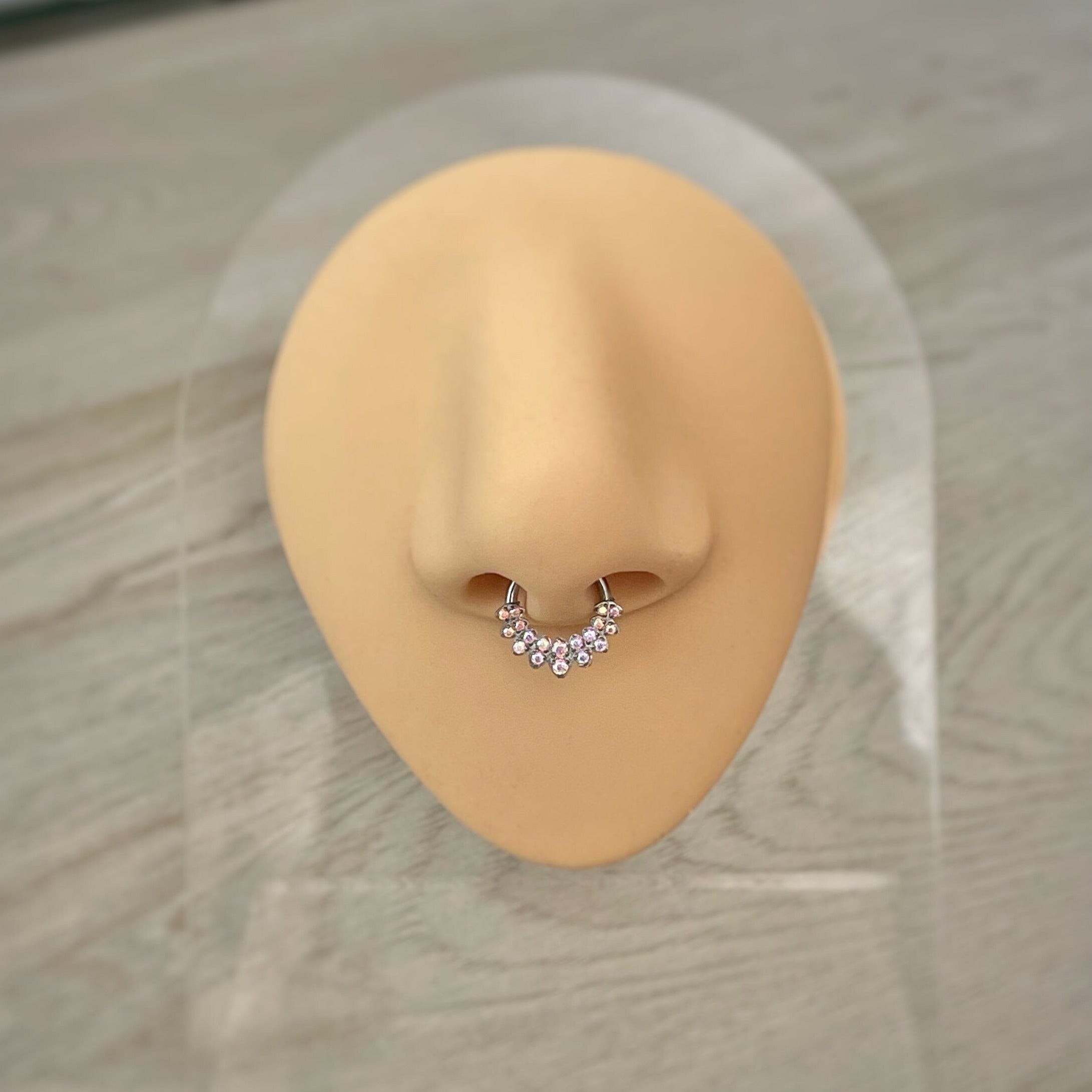 Halo de Celeste Septum Ring-Septum Ring-Elara Body Jewelry