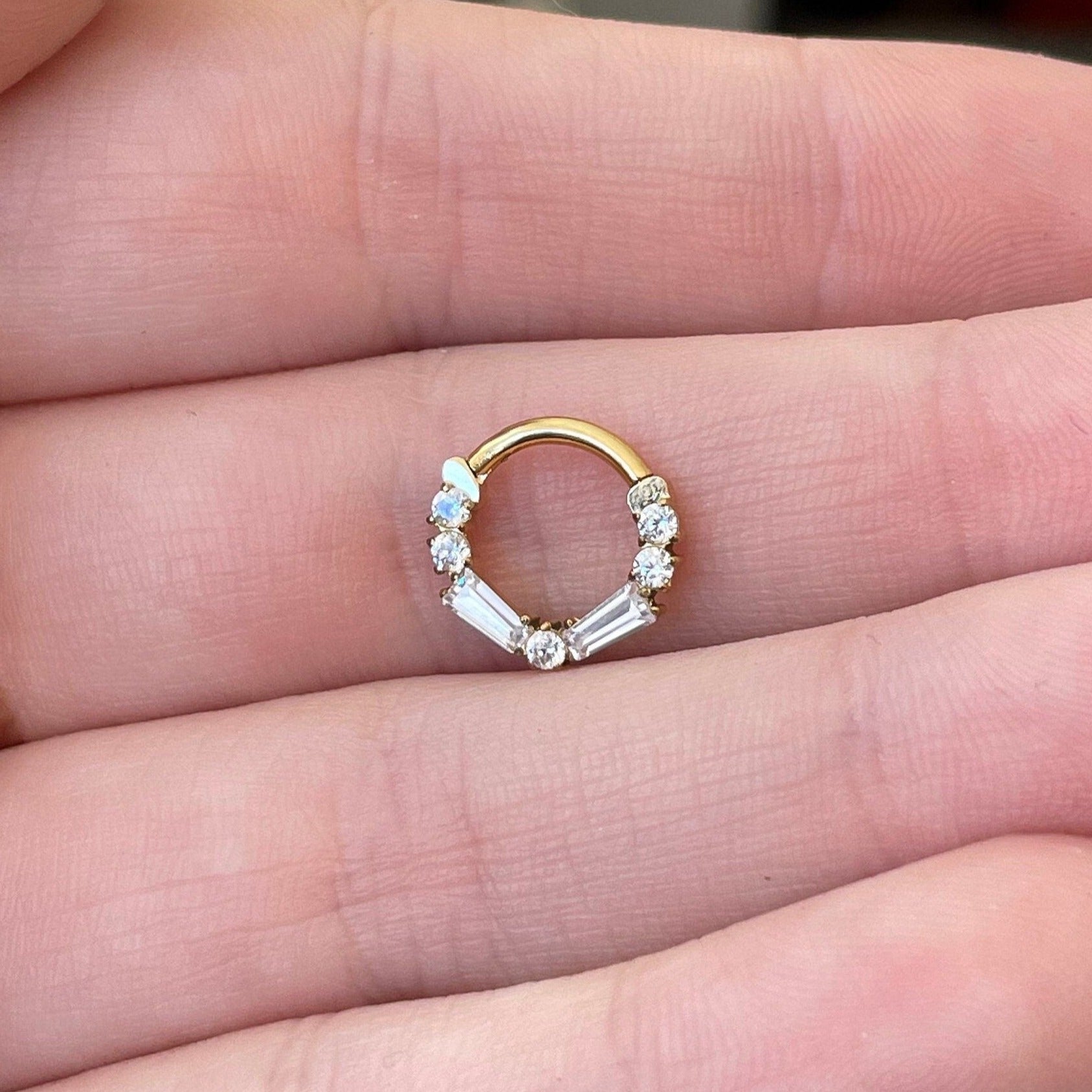 Liora Vale Daith Earring-Daith Earring-Elara Body Jewelry