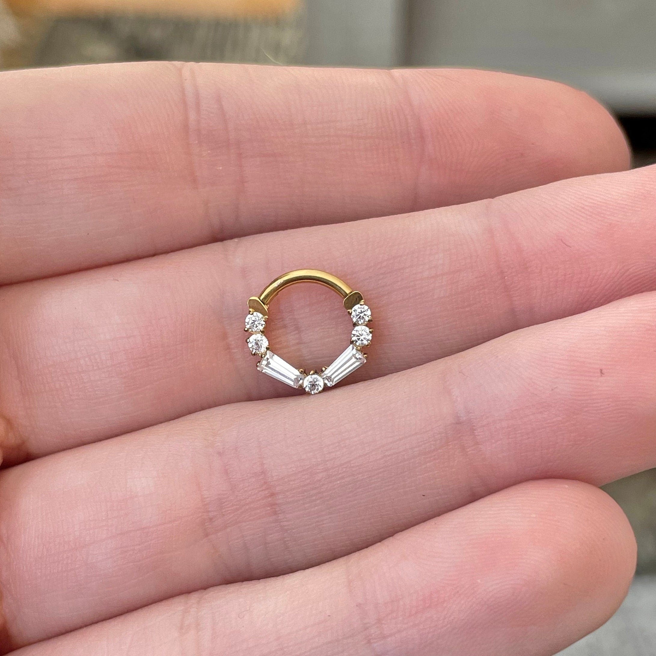 Liora Vale Daith Earring-Daith Earring-Elara Body Jewelry