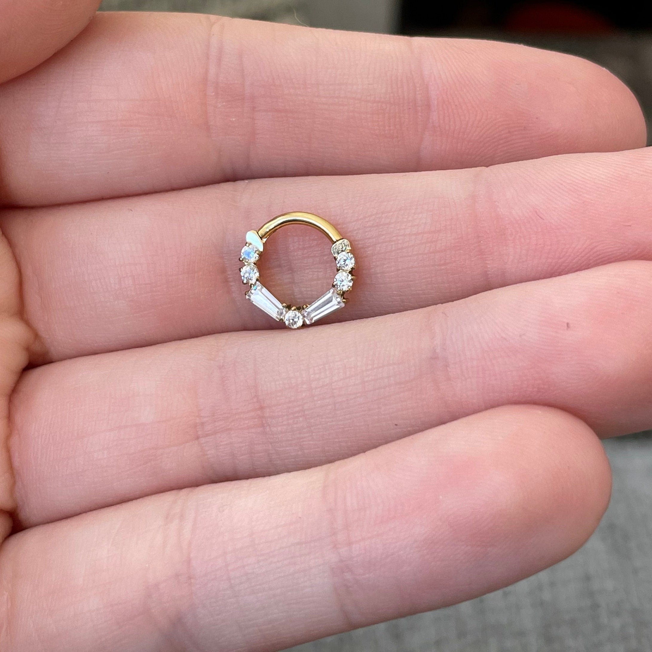 Liora Vale Daith Earring-Daith Earring-Elara Body Jewelry