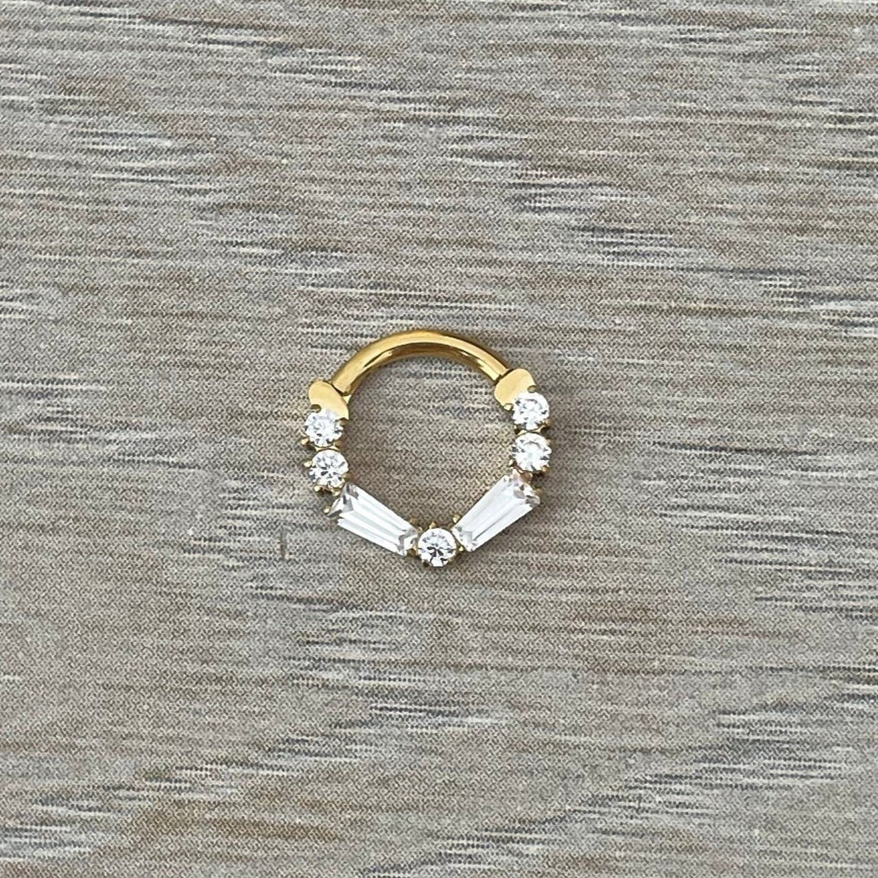Liora Vale Septum Ring-Septum Ring-Gold-8mm Diameter-Elara Body Jewelry