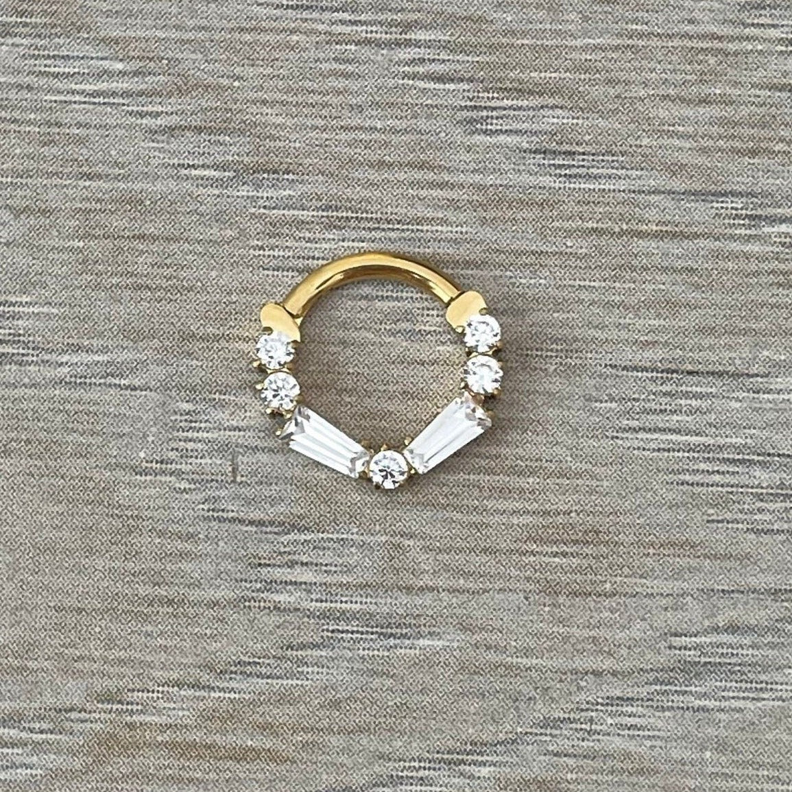 Liora Vale Septum Ring-Septum Ring-Gold-8mm Diameter-Elara Body Jewelry