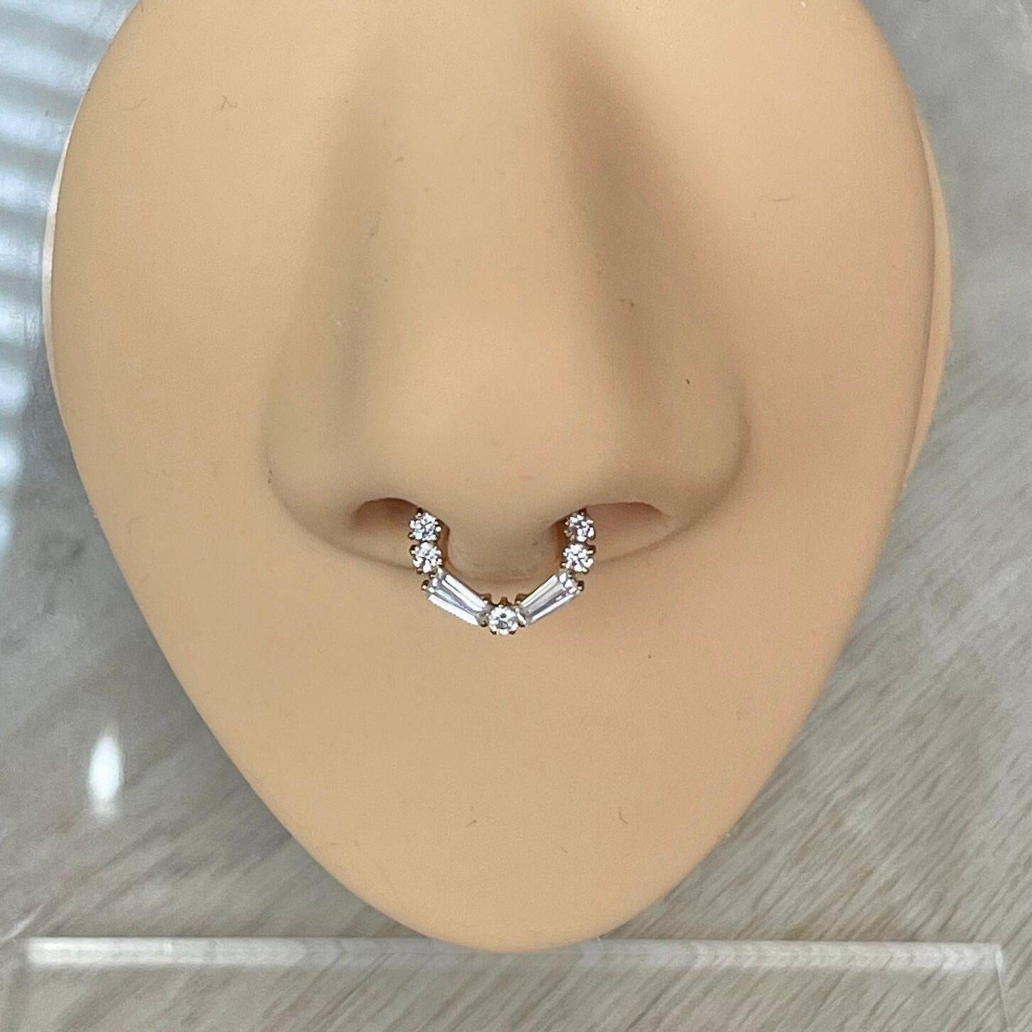 Liora Vale Septum Ring-Septum Ring-Elara Body Jewelry