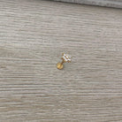 Luneda Bloom Flat Back Stud Piercing-Cartilage Earring-Elara Body Jewelry