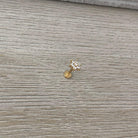 Luneda Bloom Flat Back Stud Piercing-Cartilage Earring-Elara Body Jewelry