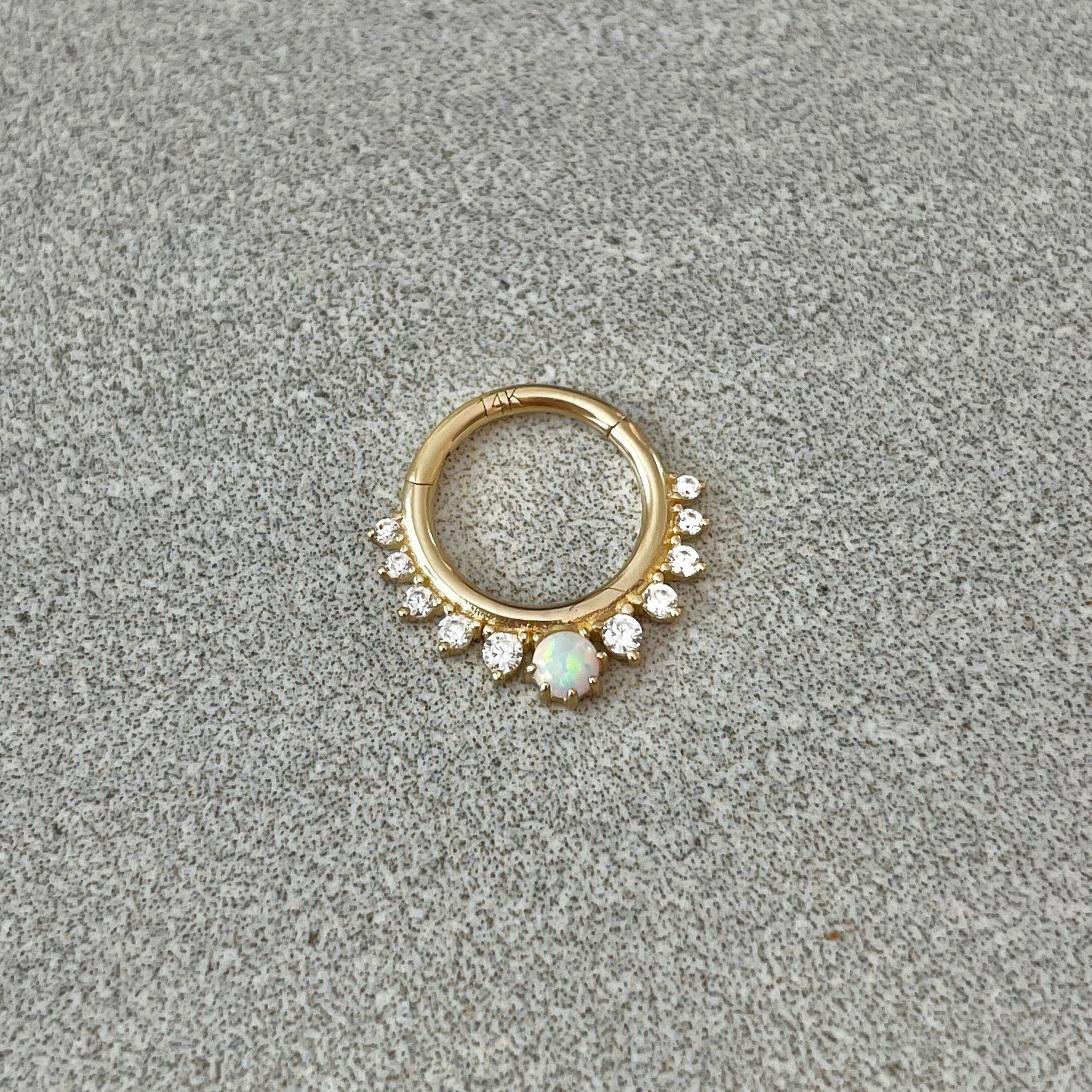 Nebuleuse Daith Earring-Daith Earring-Elara Body Jewelry