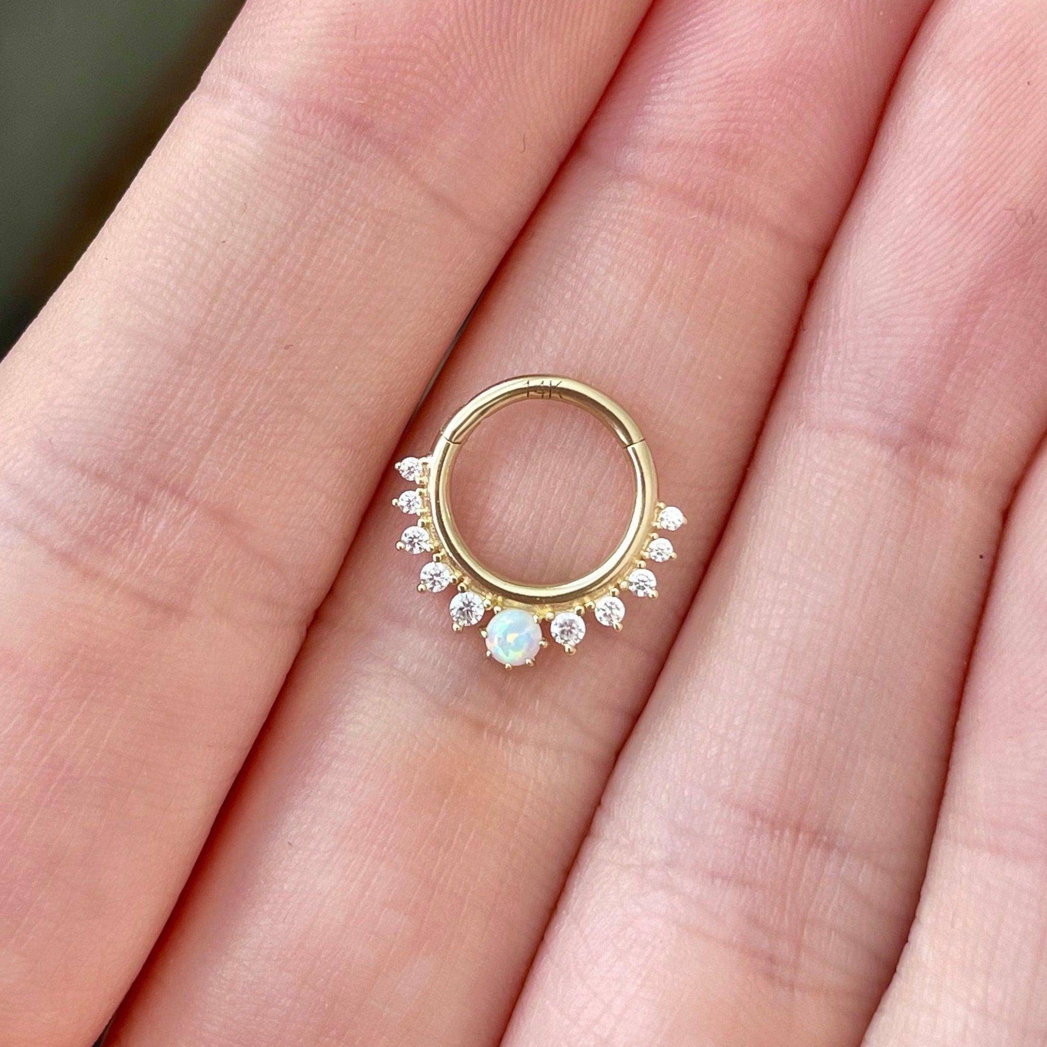 Nebuleuse Daith Earring-Daith Earring-Elara Body Jewelry