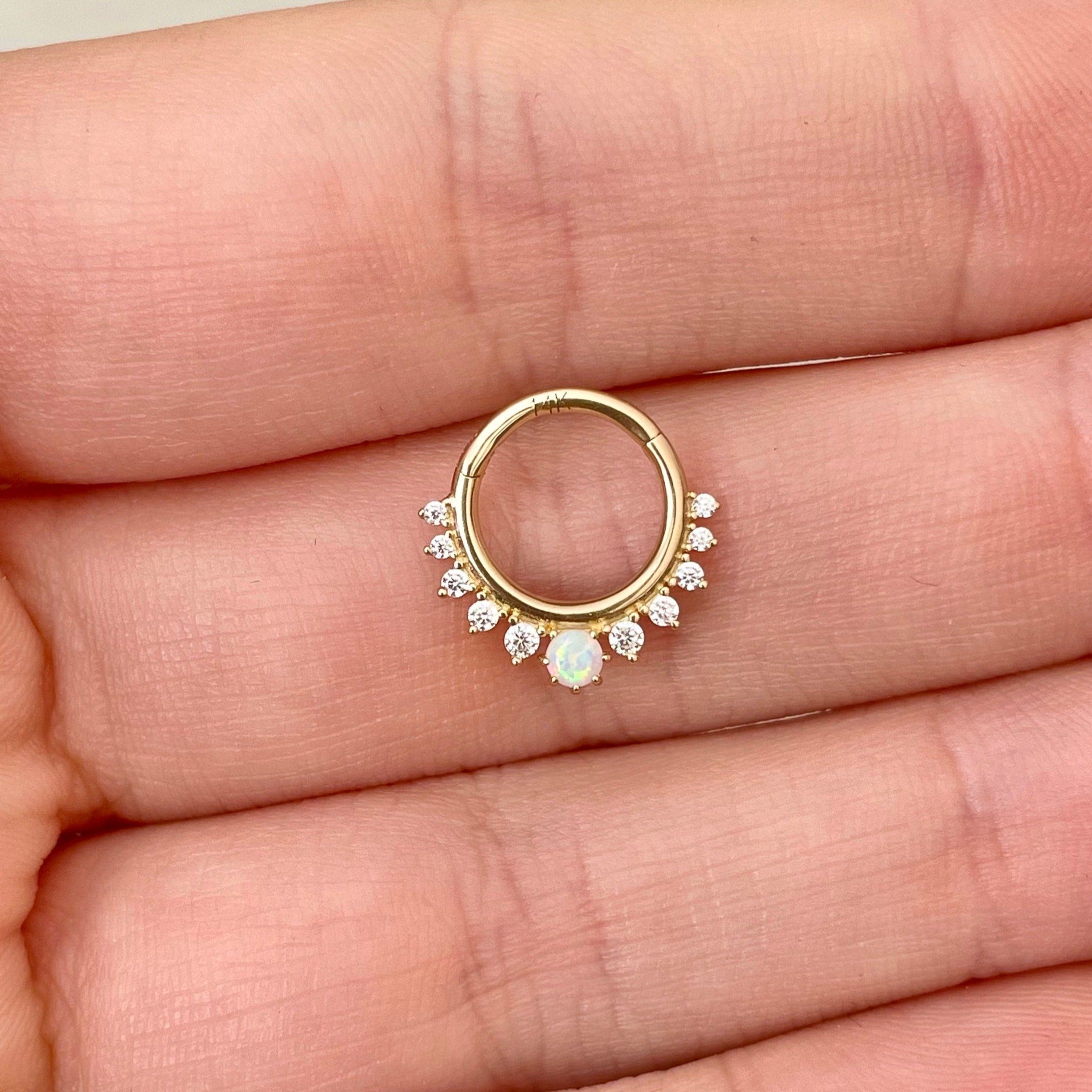 Nebuleuse Daith Earring-Daith Earring-Elara Body Jewelry