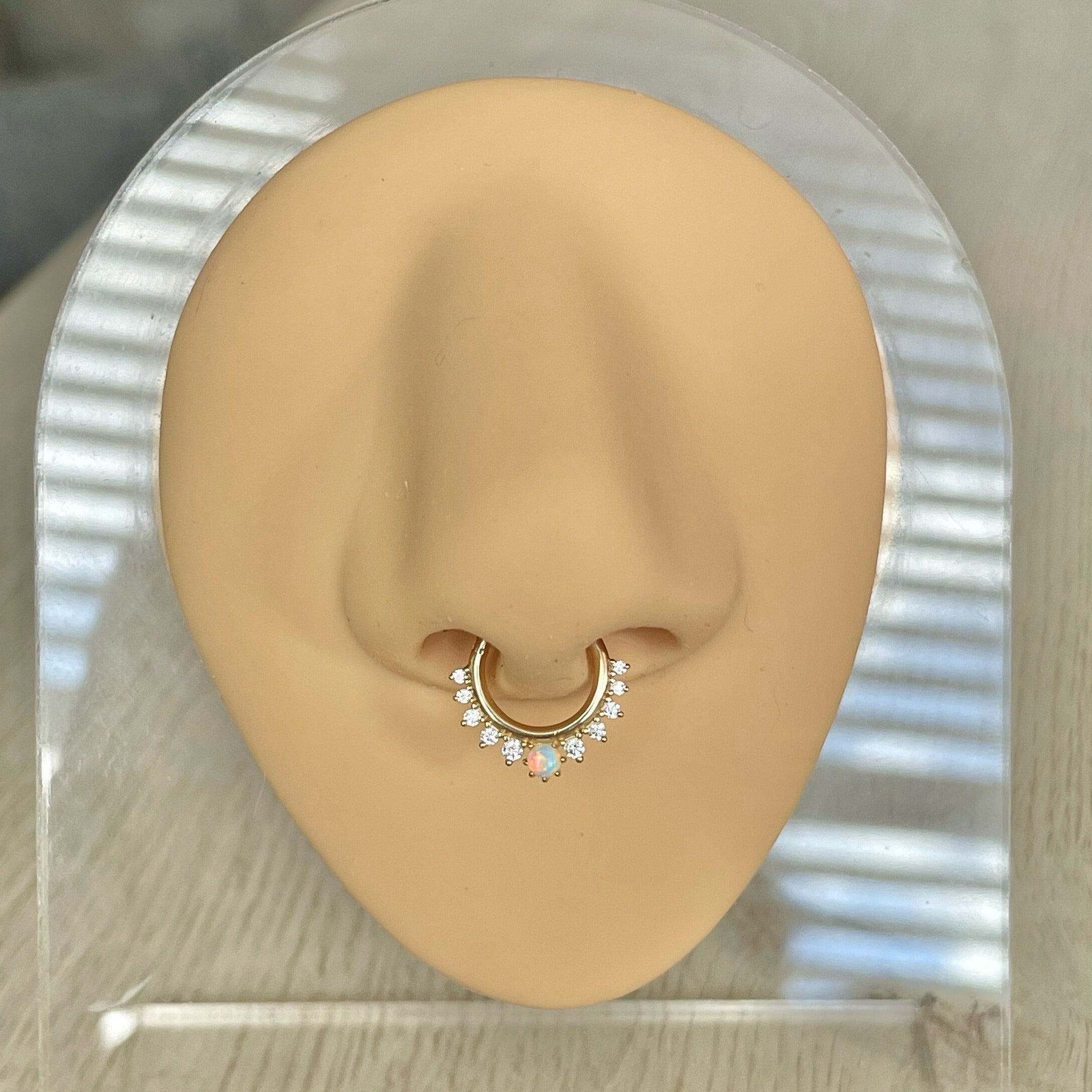 Nebuleuse Septum Ring-Septum Ring-Elara Body Jewelry