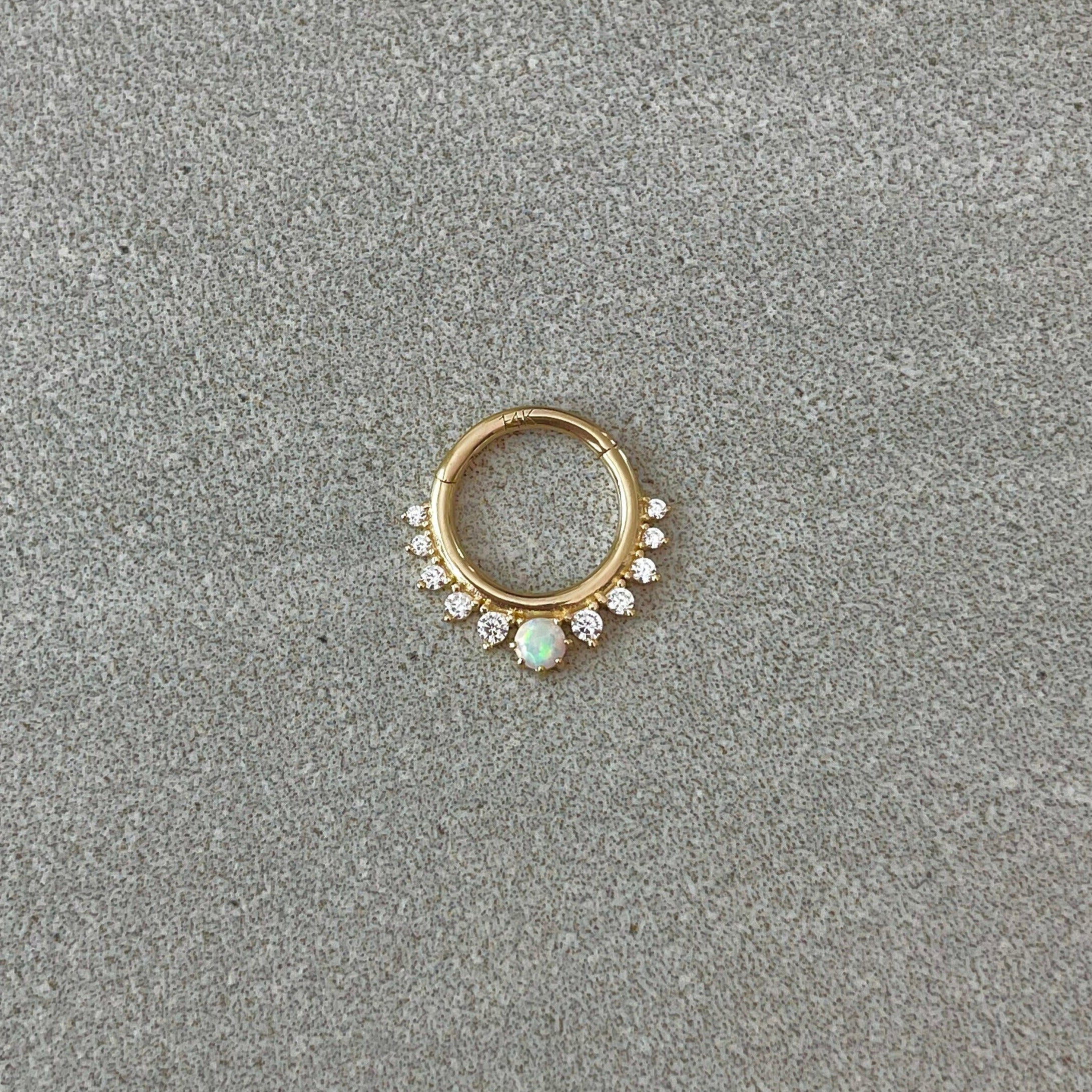 Nebuleuse Septum Ring-Septum Ring-Elara Body Jewelry