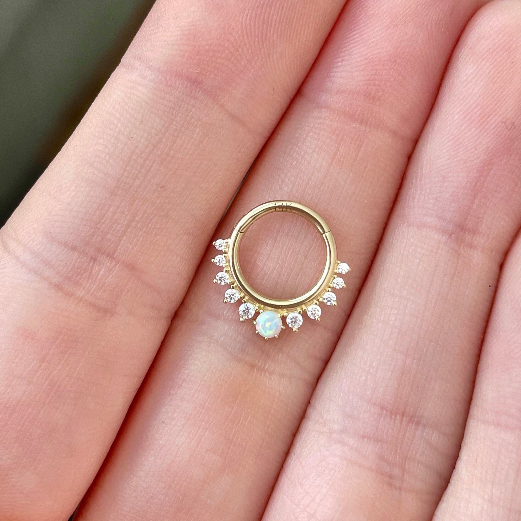 Nebuleuse Septum Ring-Septum Ring-Elara Body Jewelry