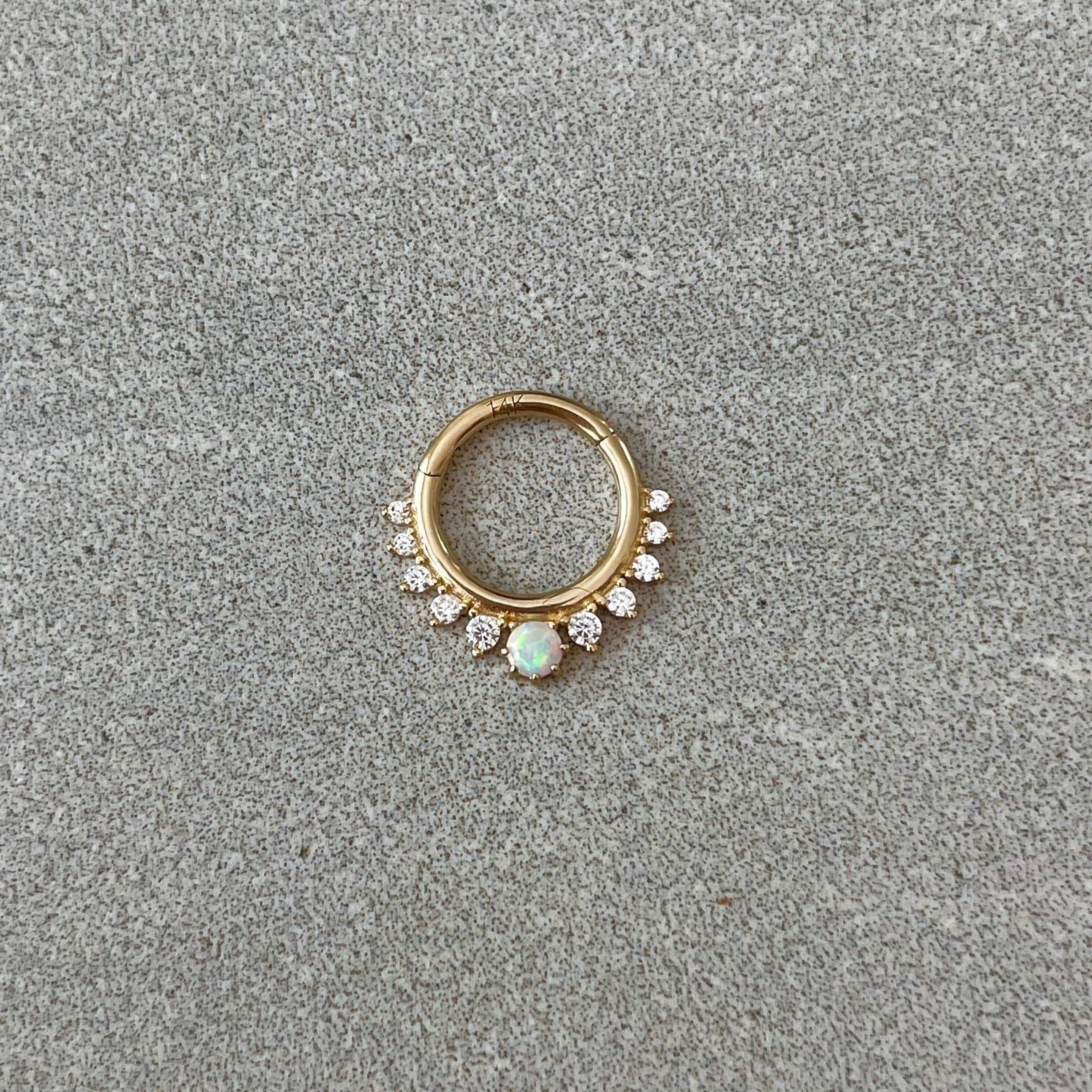 Nebuleuse Septum Ring-Septum Ring-Elara Body Jewelry