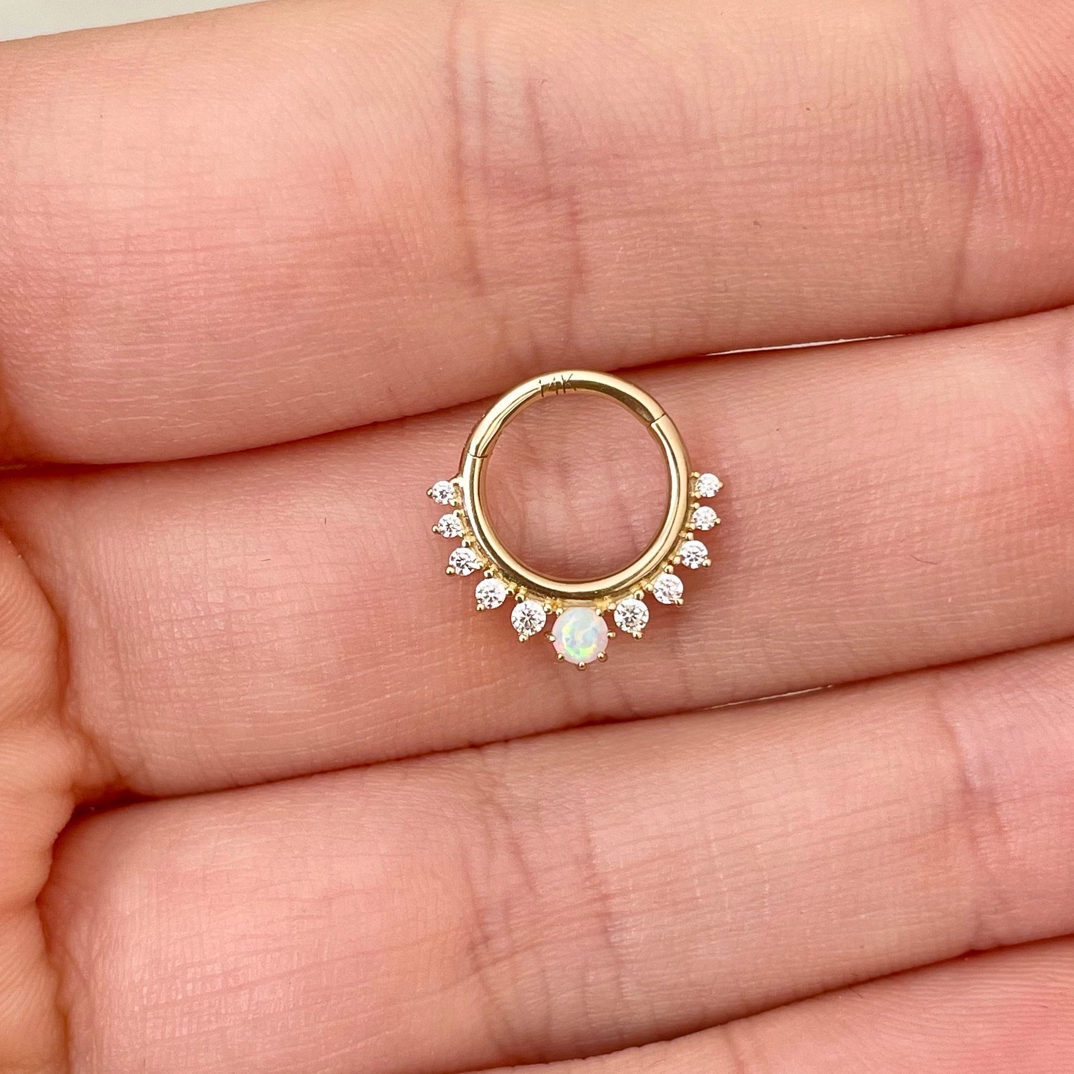 Nebuleuse Septum Ring-Septum Ring-Elara Body Jewelry