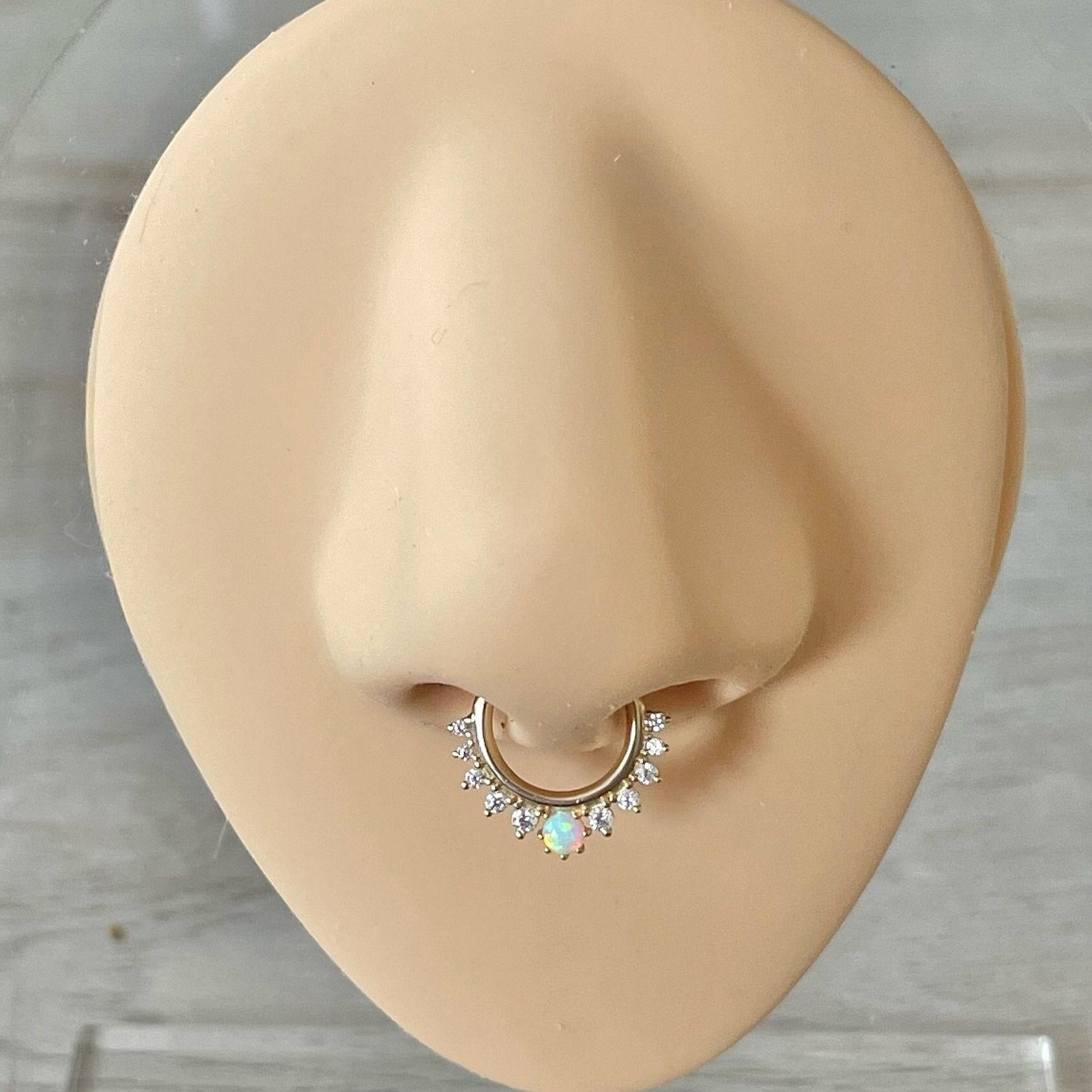 Nebuleuse Septum Ring-Septum Ring-Elara Body Jewelry