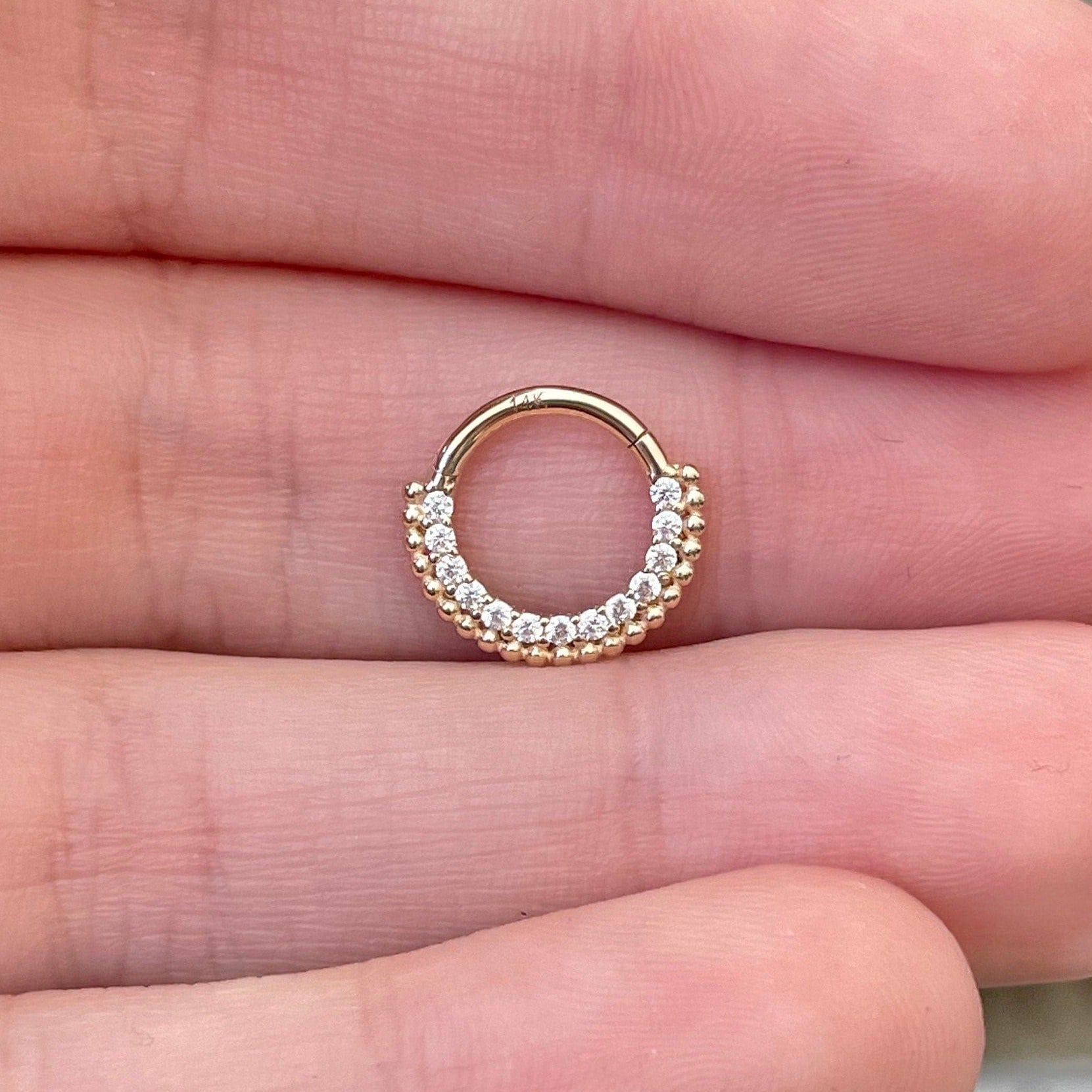 Nova Core Septum Ring-Septum Ring-Elara Body Jewelry