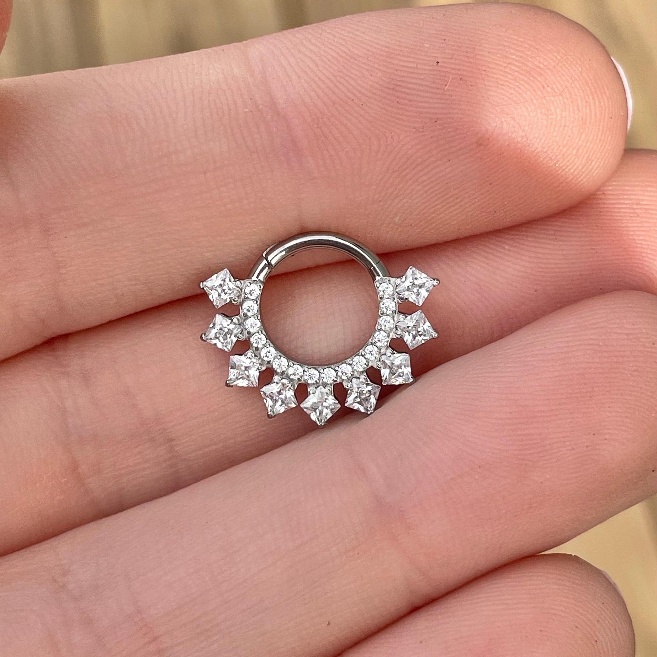 Oranessa Daith Earring-Daith Earring-Elara Body Jewelry