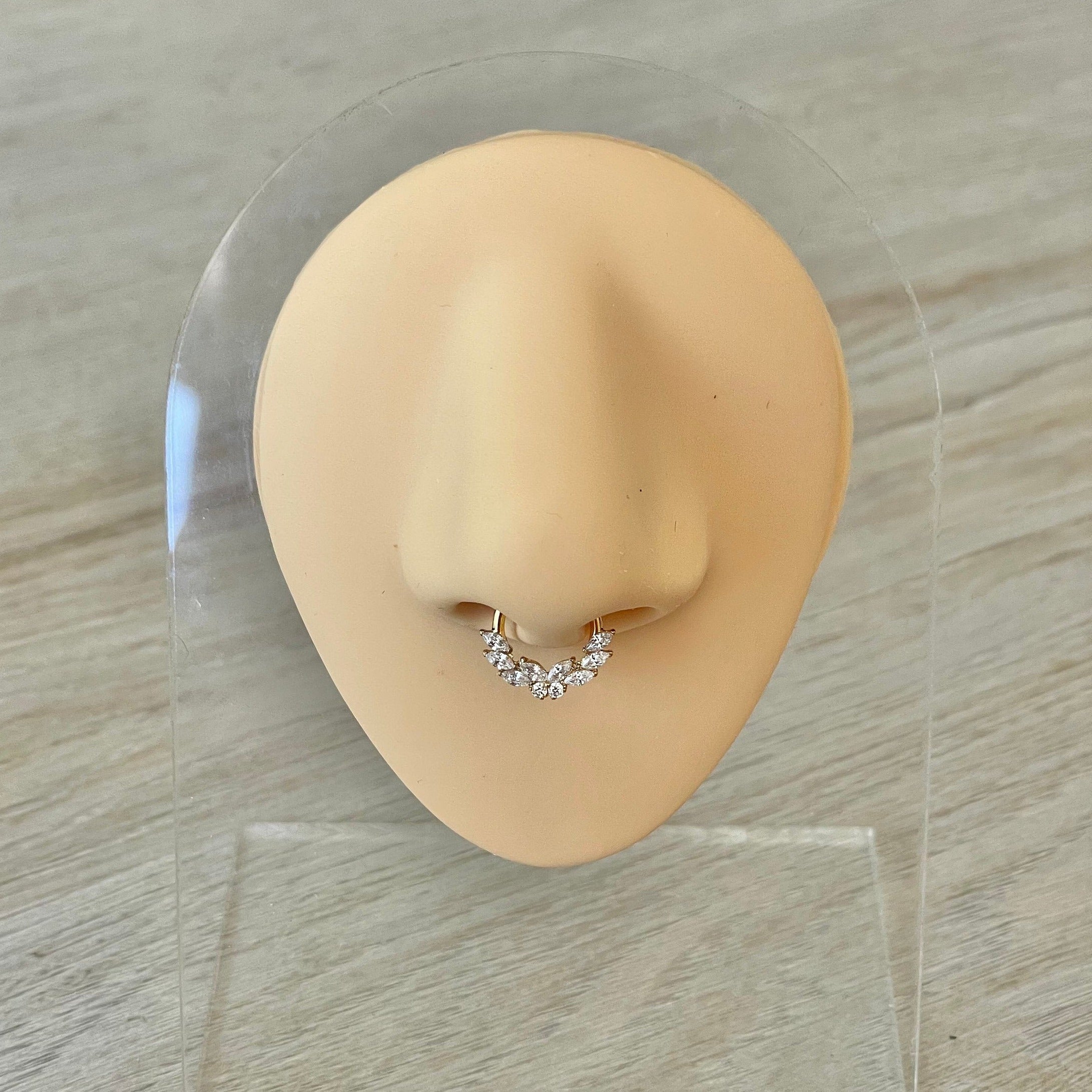 Papillon Celeste Septum Ring-Septum Ring-Elara Body Jewelry
