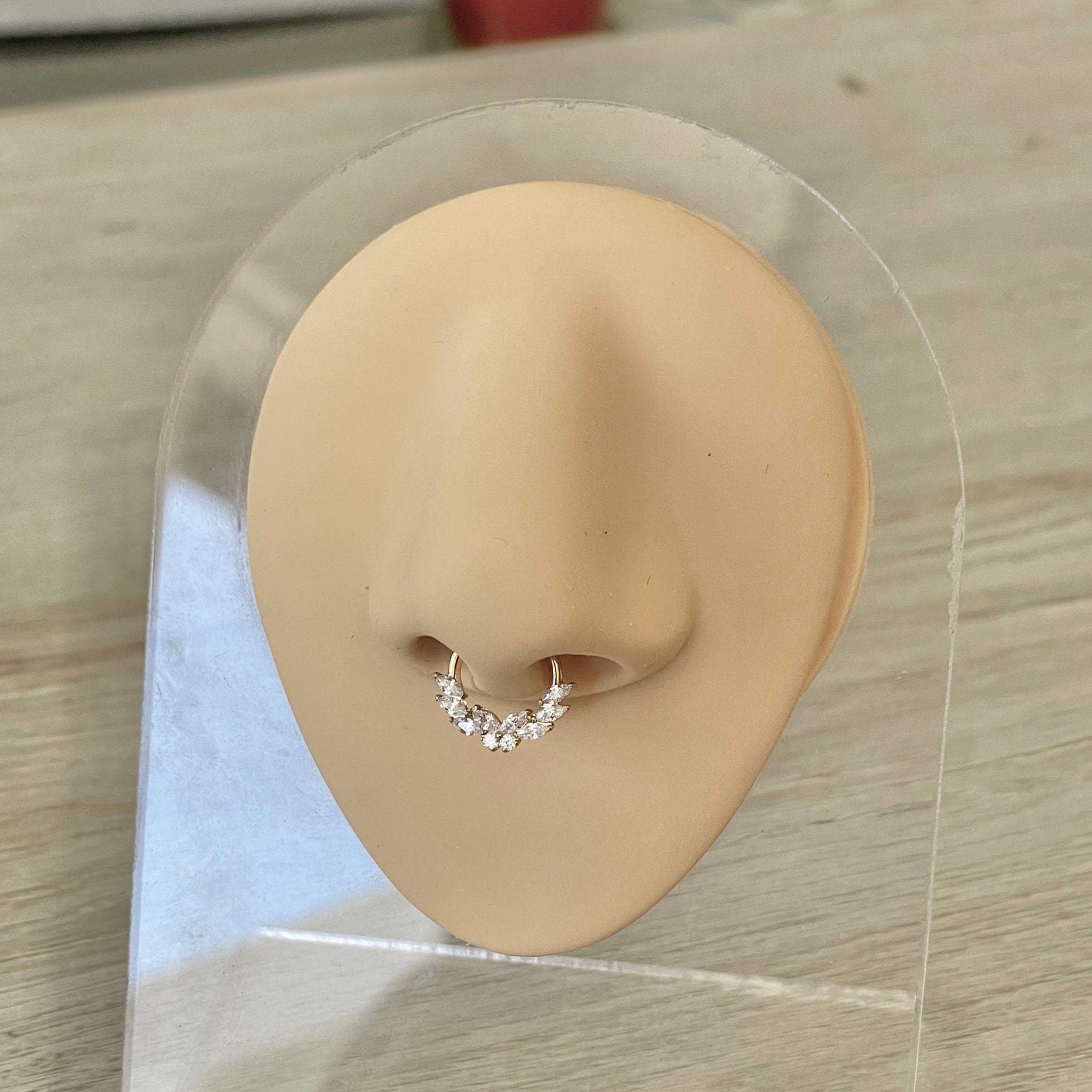 Papillon Celeste Septum Ring-Septum Ring-Elara Body Jewelry