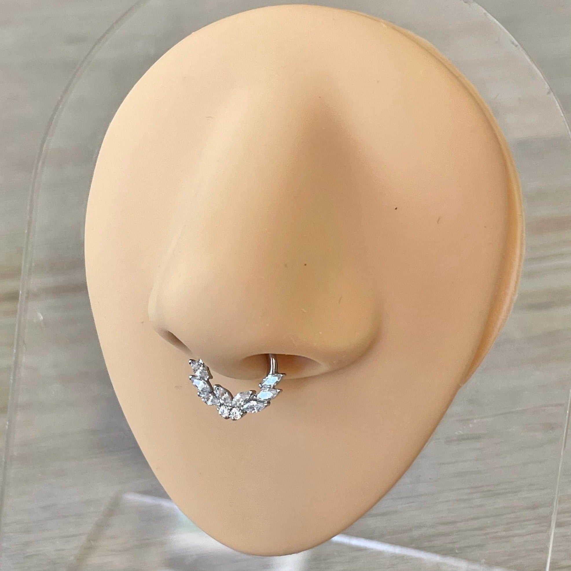 Papillon Celeste Septum Ring-Septum Ring-Elara Body Jewelry