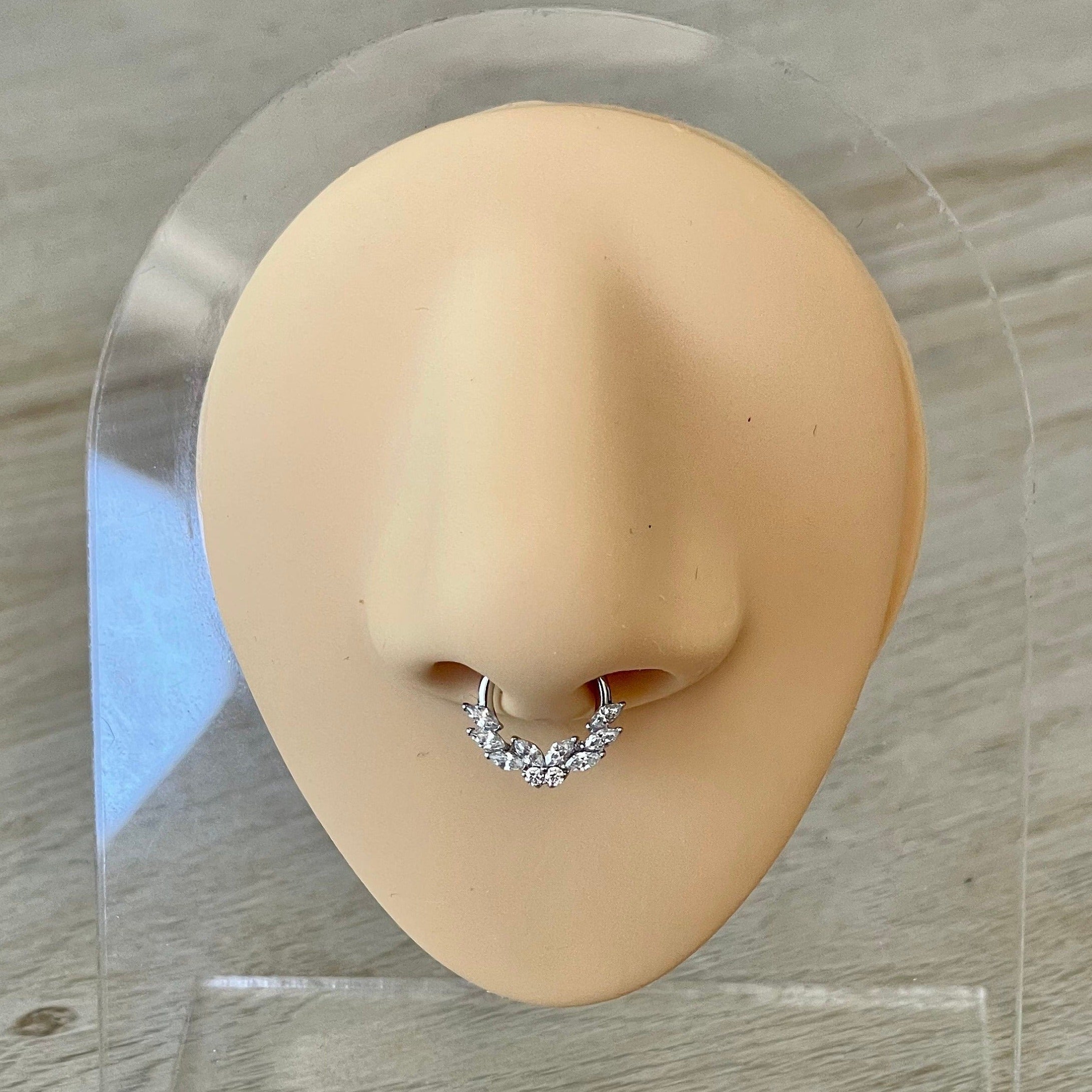 Papillon Celeste Septum Ring-Septum Ring-Elara Body Jewelry