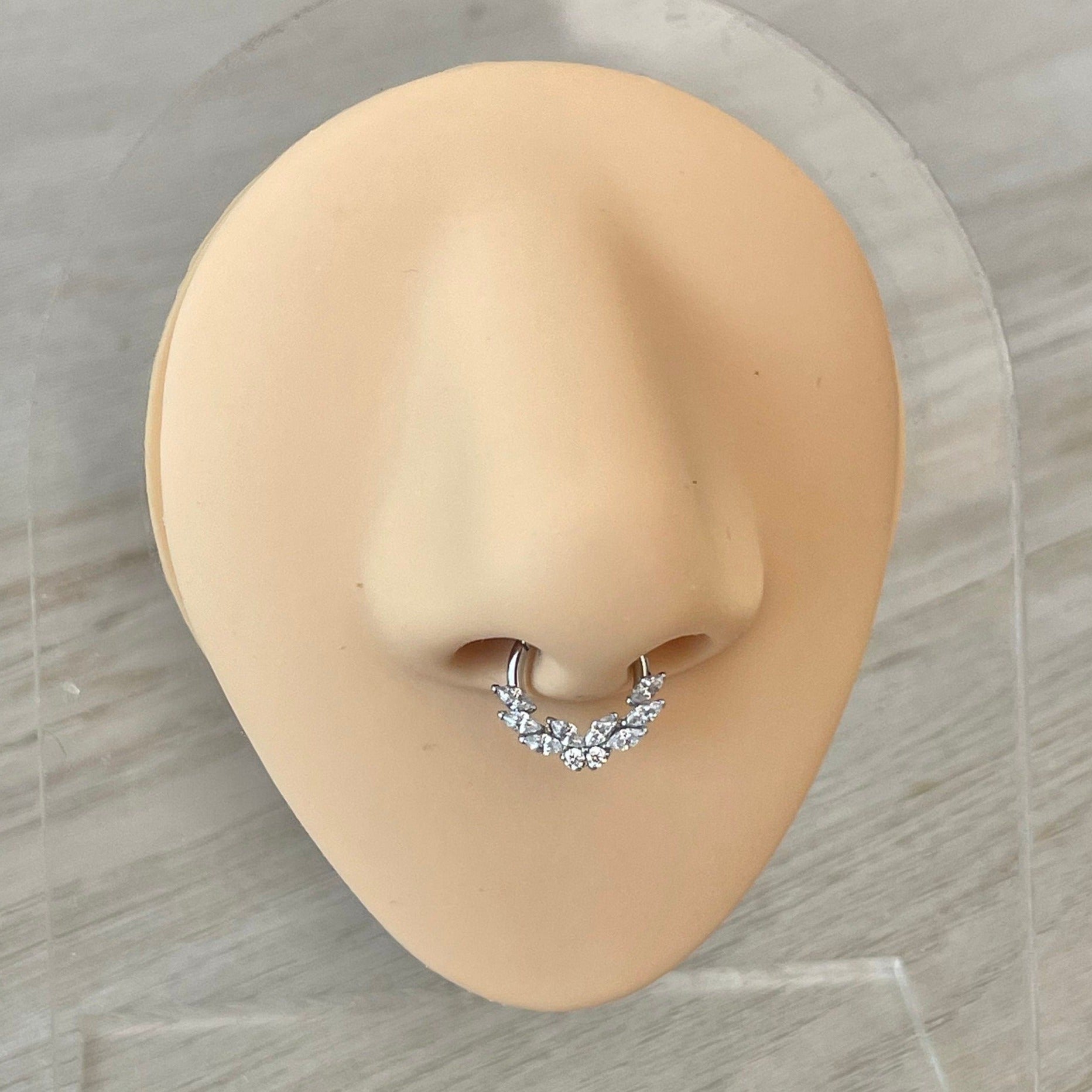 Papillon Celeste Septum Ring-Septum Ring-Elara Body Jewelry
