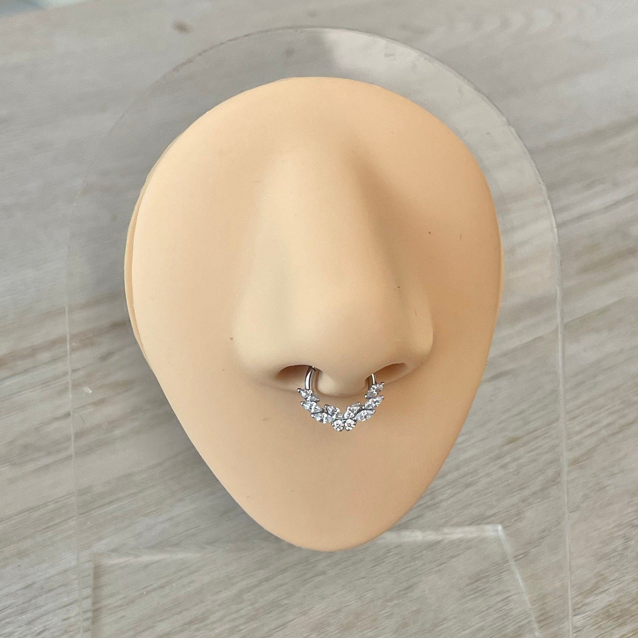 Papillon Celeste Septum Ring-Septum Ring-Elara Body Jewelry