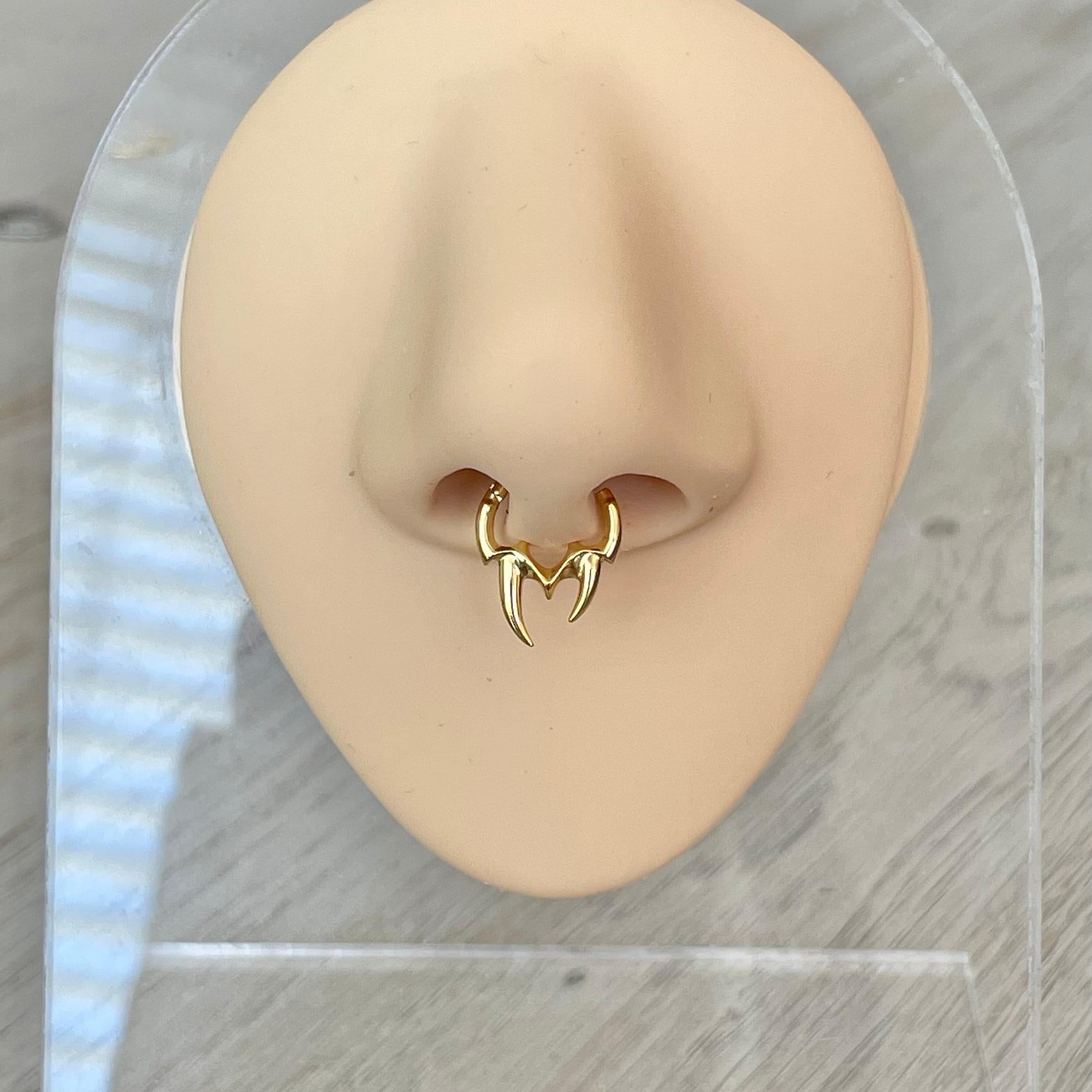 Selva Noire Septum Ring-Septum Ring-Elara Body Jewelry