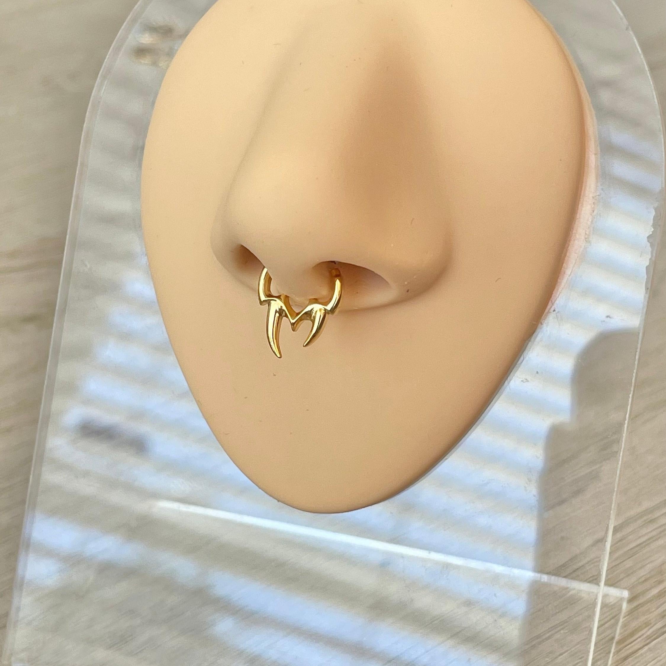 Selva Noire Septum Ring-Septum Ring-Elara Body Jewelry