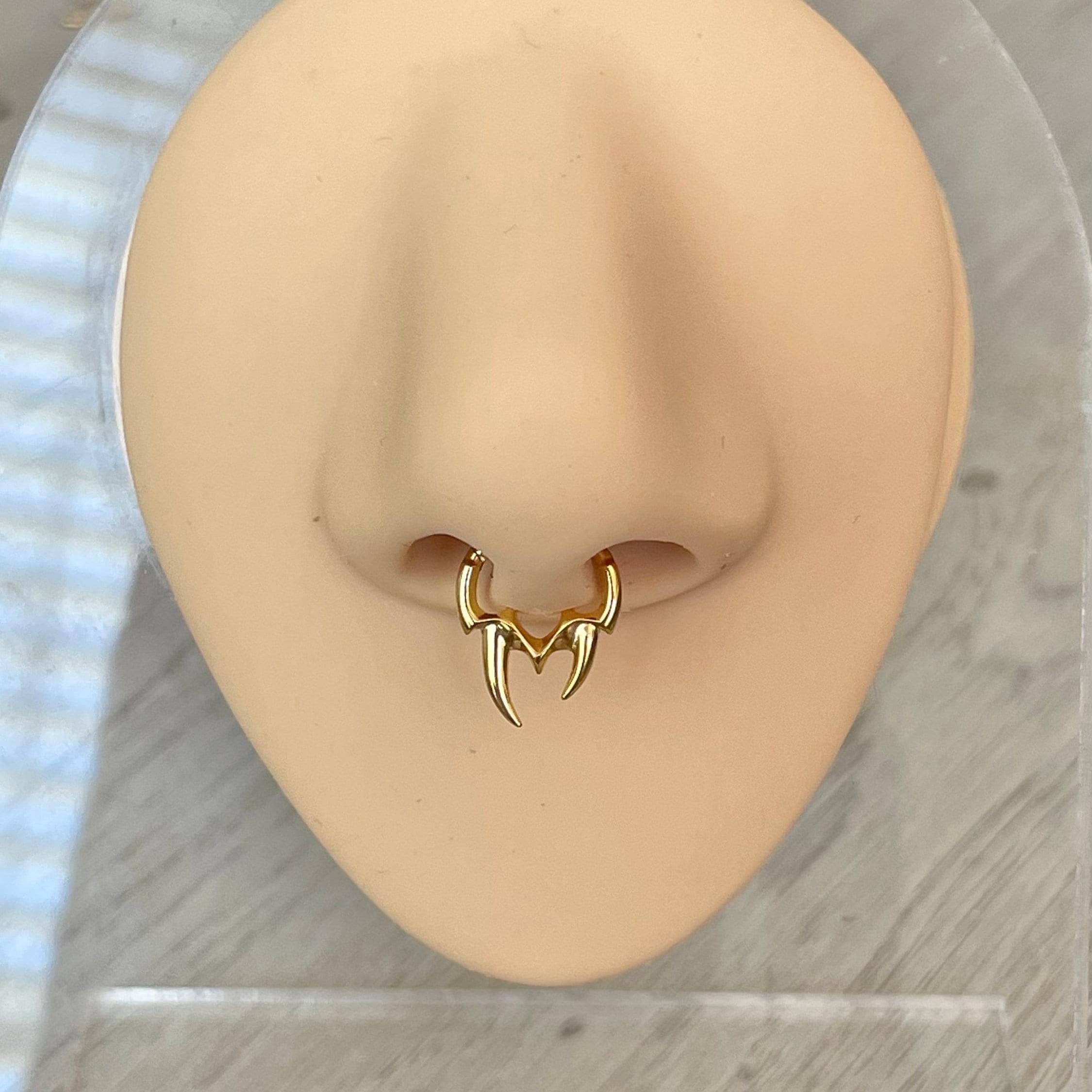 Selva Noire Septum Ring-Septum Ring-Elara Body Jewelry