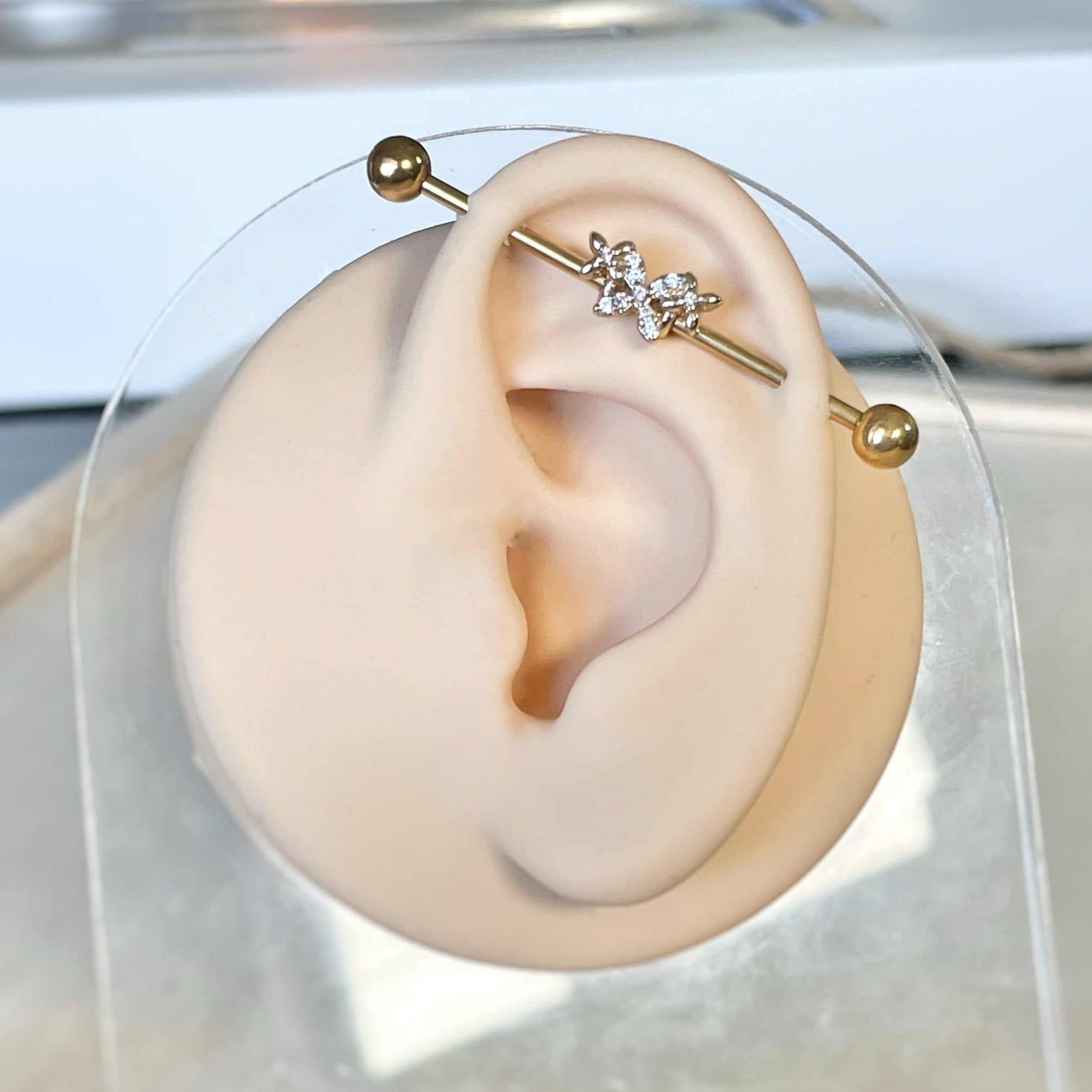 Serette Industrial Piercing-Industrial Barbell-Elara Body Jewelry