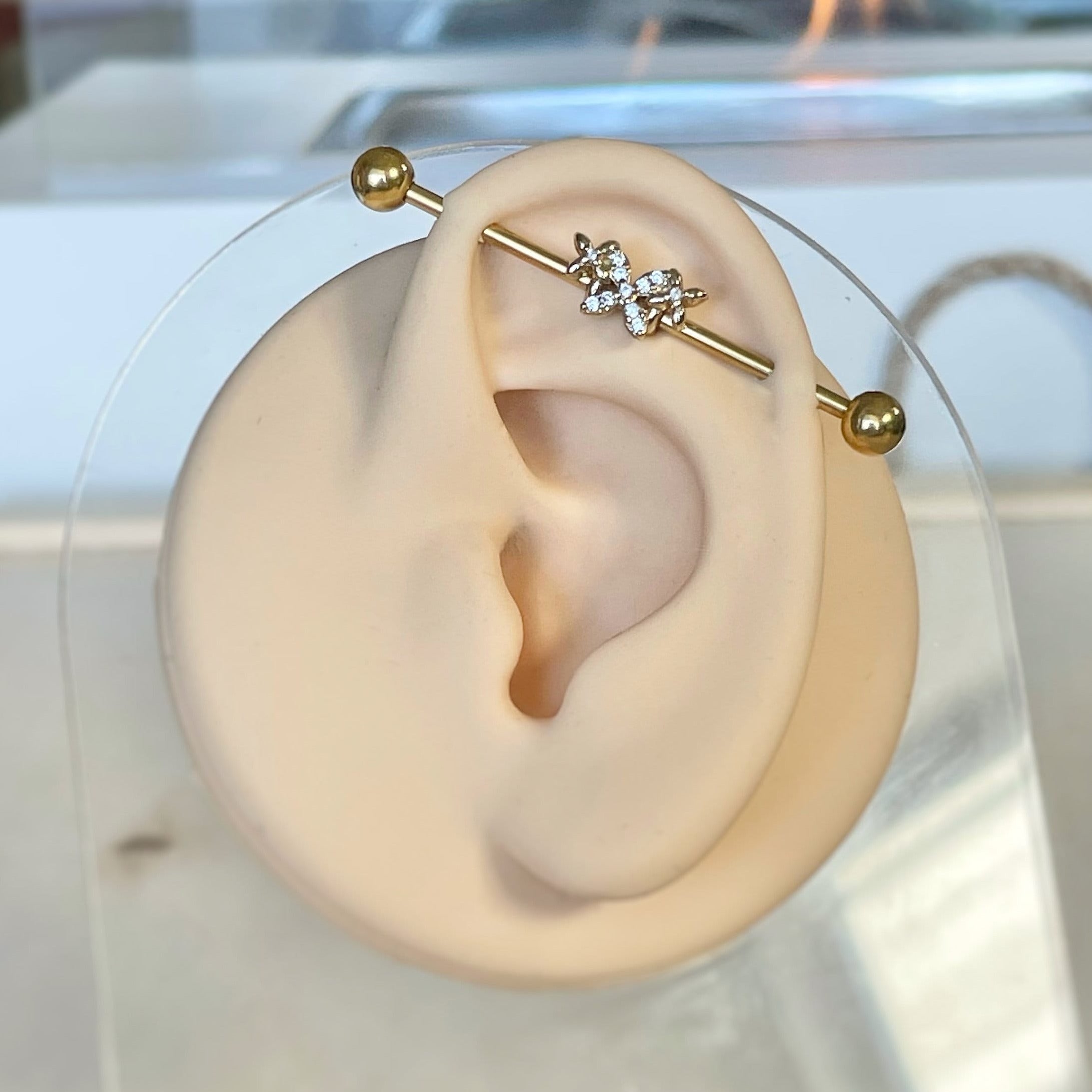 Serette Industrial Piercing-Industrial Barbell-Elara Body Jewelry