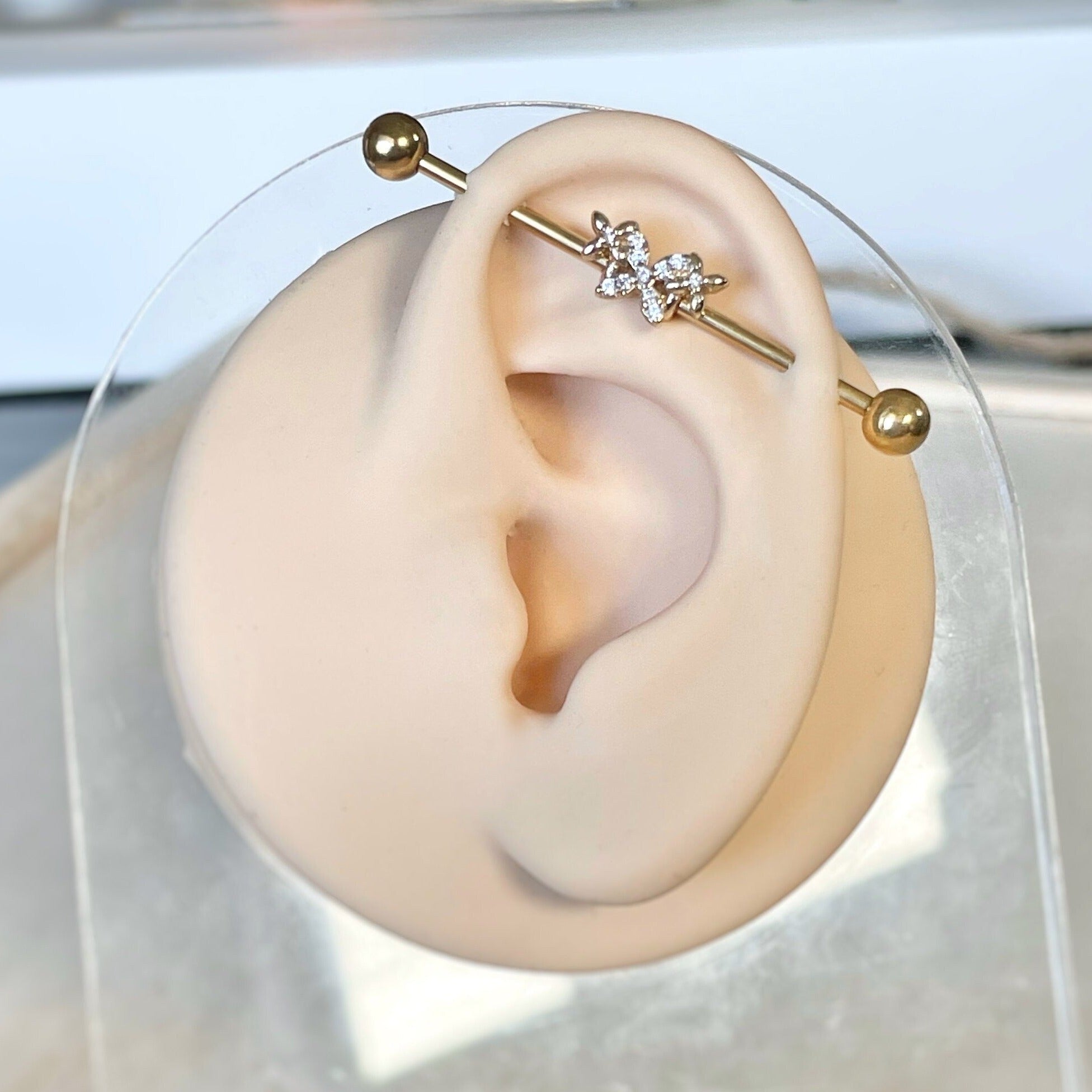 Serette Industrial Piercing-Industrial Barbell-Elara Body Jewelry