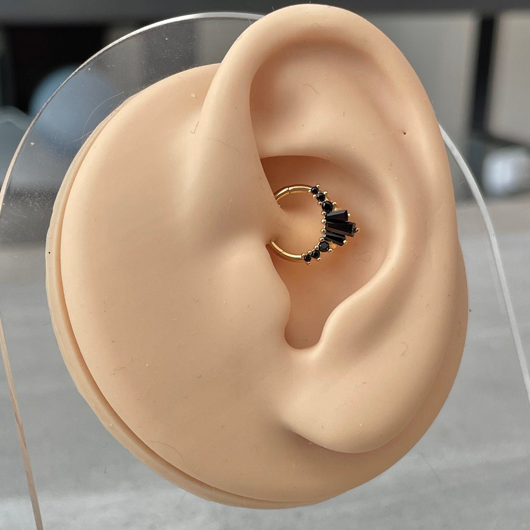 Siena Glow Daith Earring-Daith Earring-Elara Body Jewelry