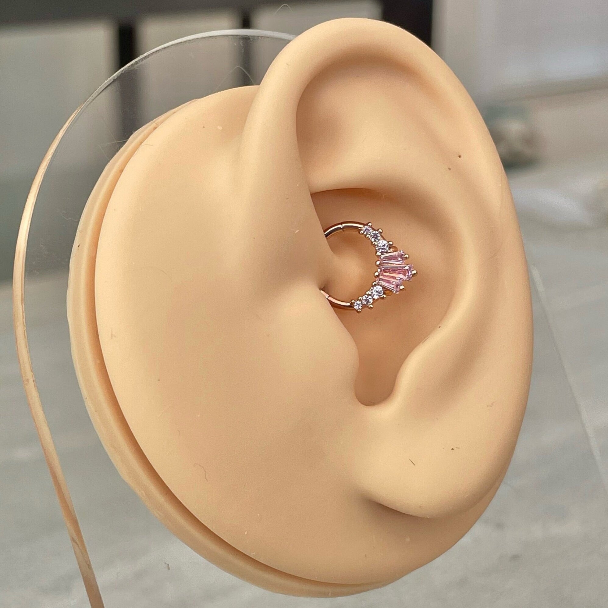 Siena Glow Daith Earring-Daith Earring-Elara Body Jewelry