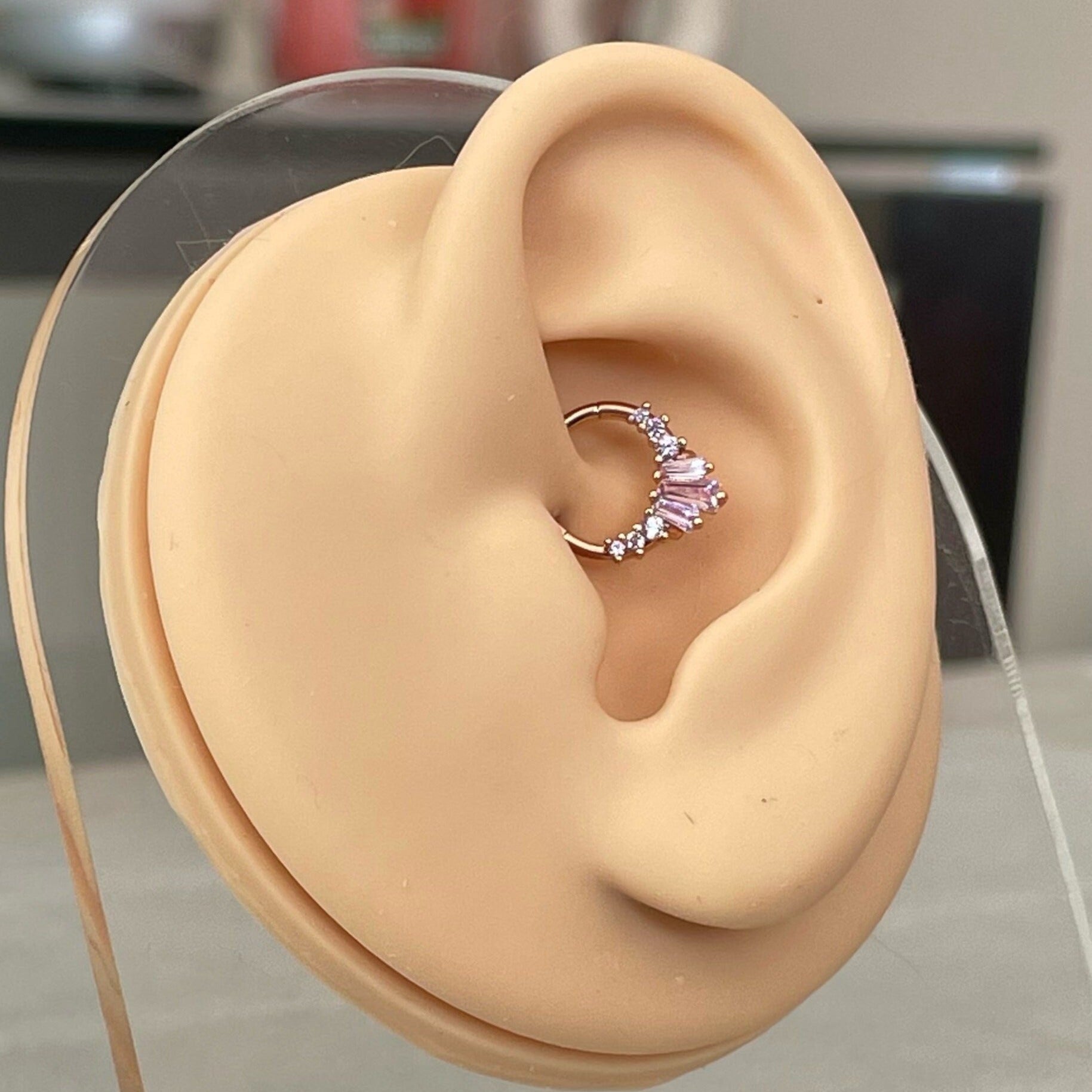 Siena Glow Daith Earring-Daith Earring-Elara Body Jewelry