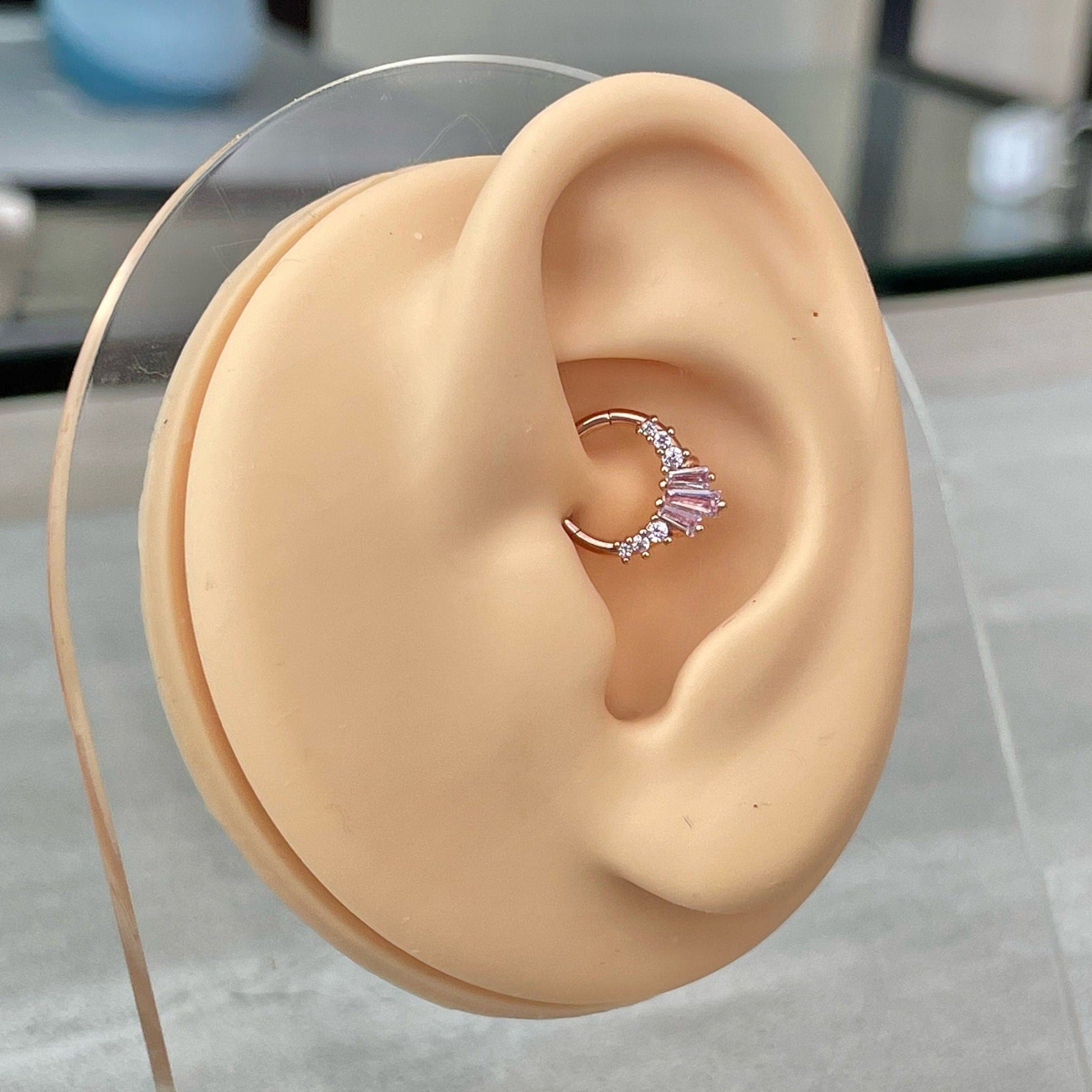 Siena Glow Daith Earring-Daith Earring-Elara Body Jewelry