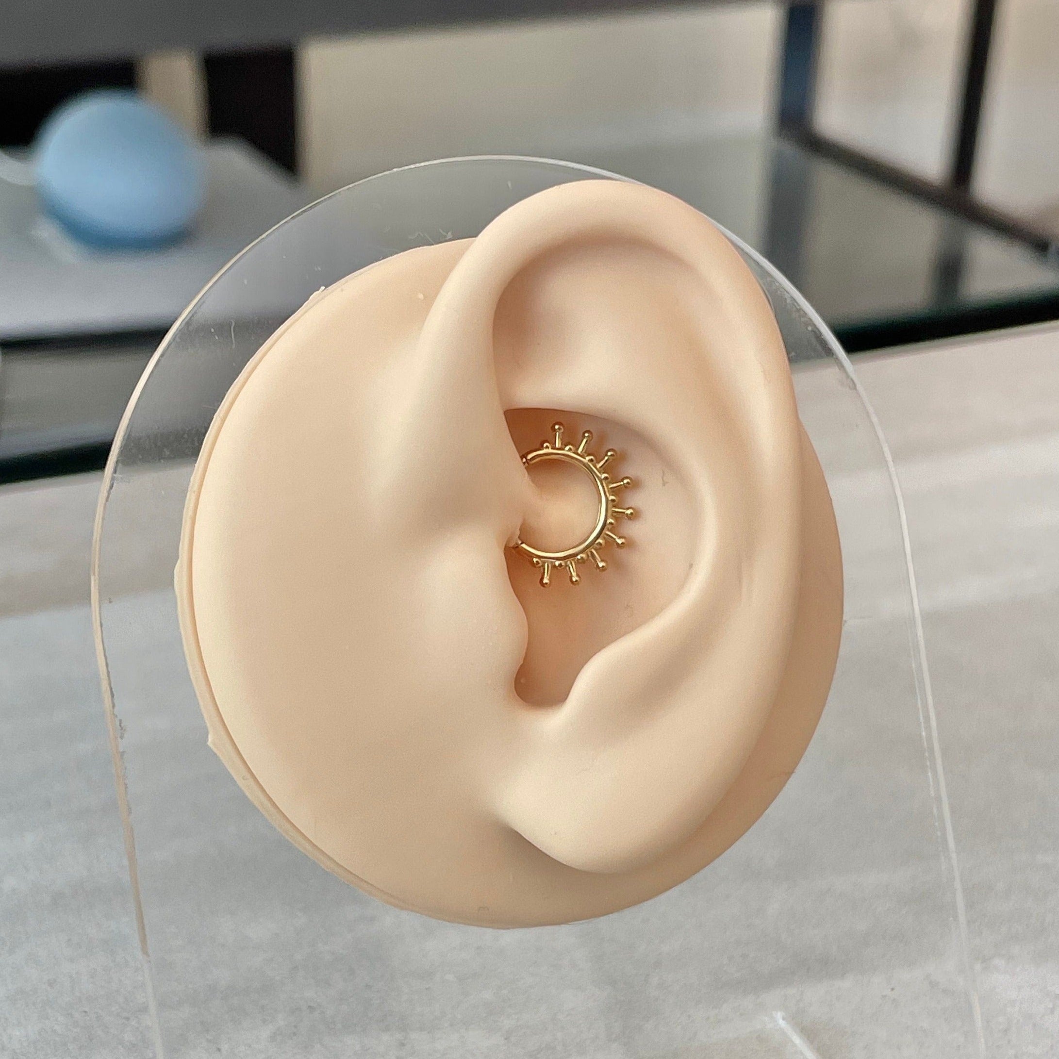 Solstice Glow Daith Earring-Daith Earring-Elara Body Jewelry