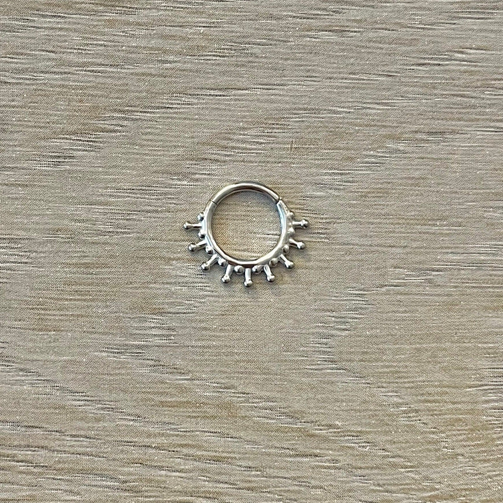 Solstice Glow Daith Earring-Daith Earring-Elara Body Jewelry