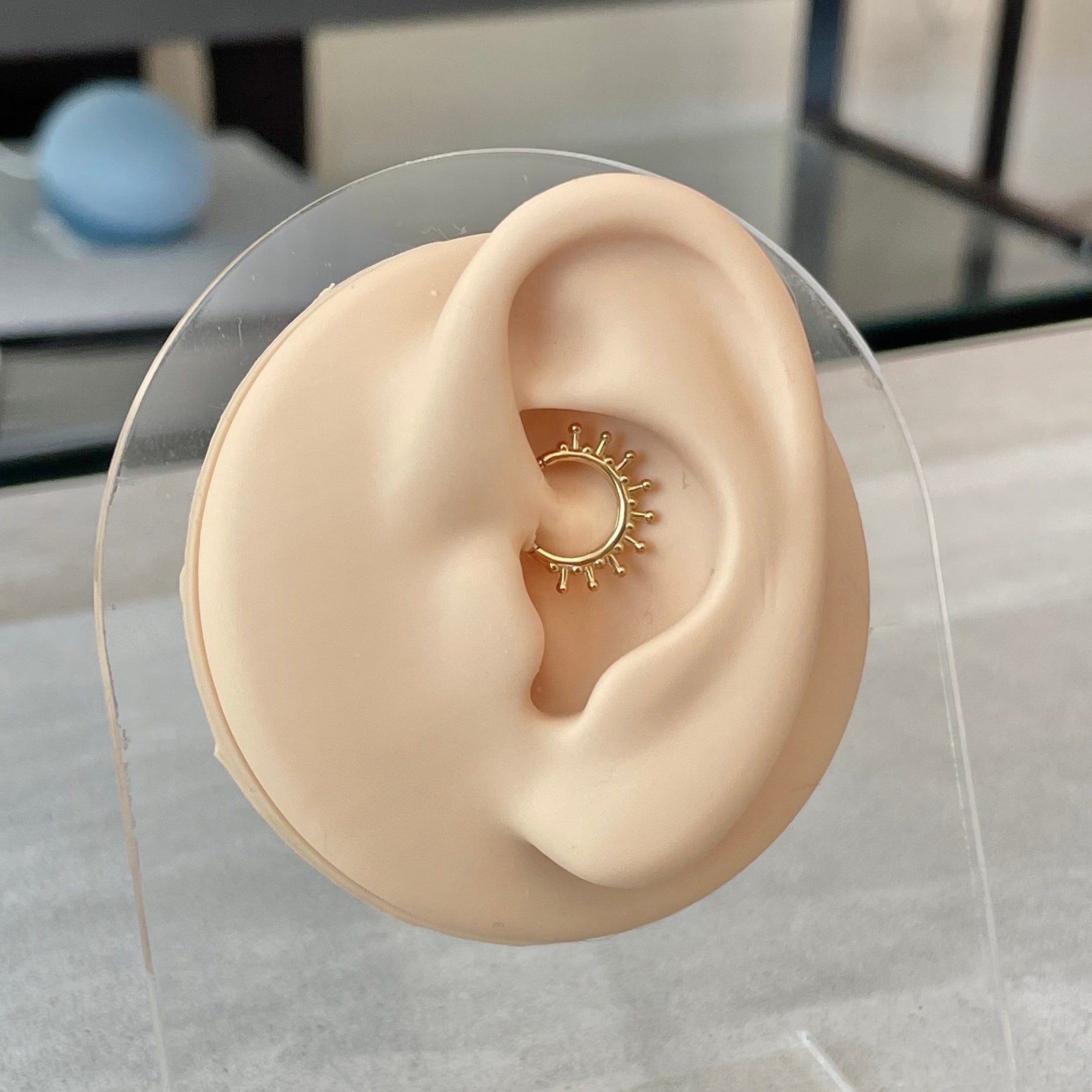 Solstice Glow Daith Earring-Daith Earring-Elara Body Jewelry