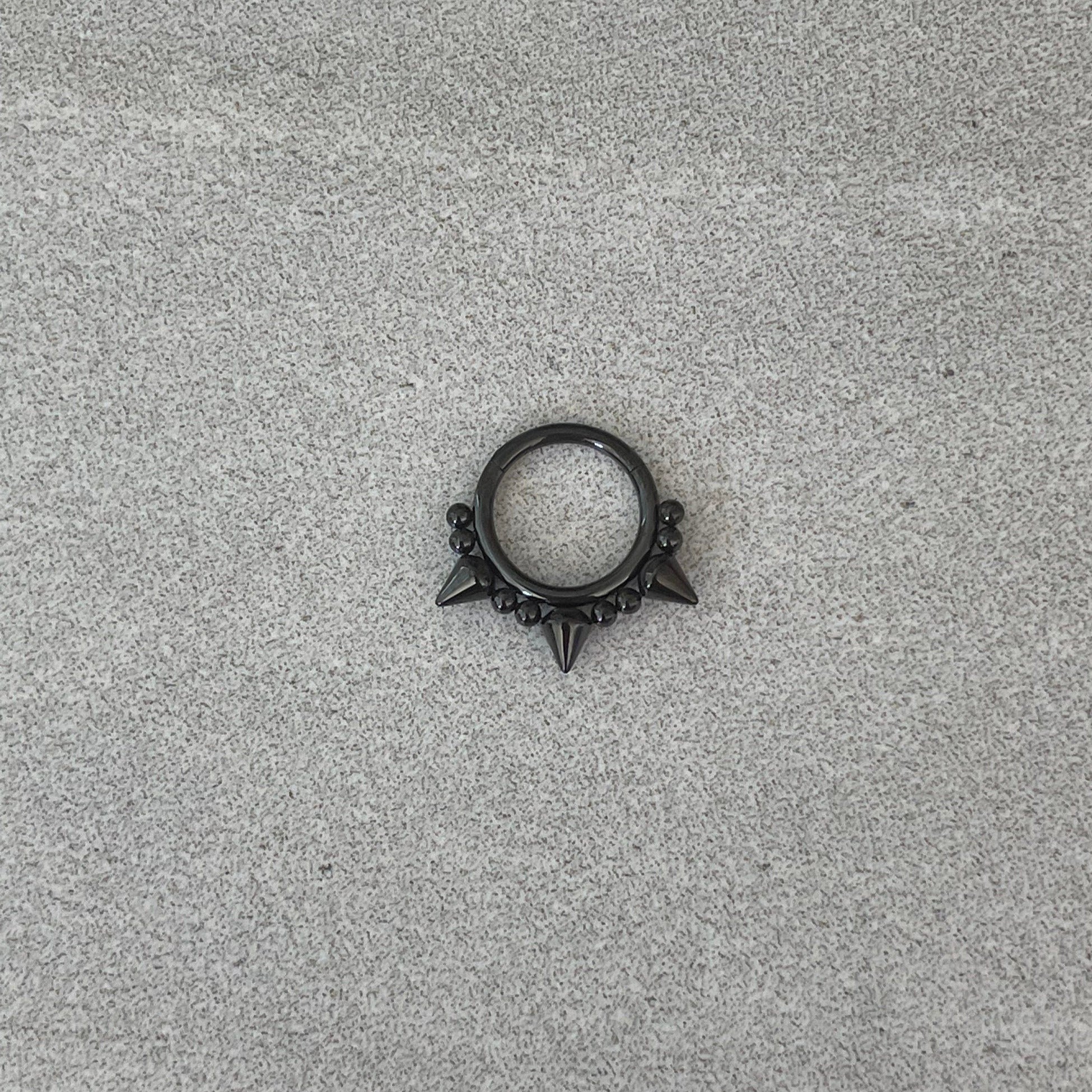 Thornlight Halo Daith Earring-Daith Earring-Elara Body Jewelry