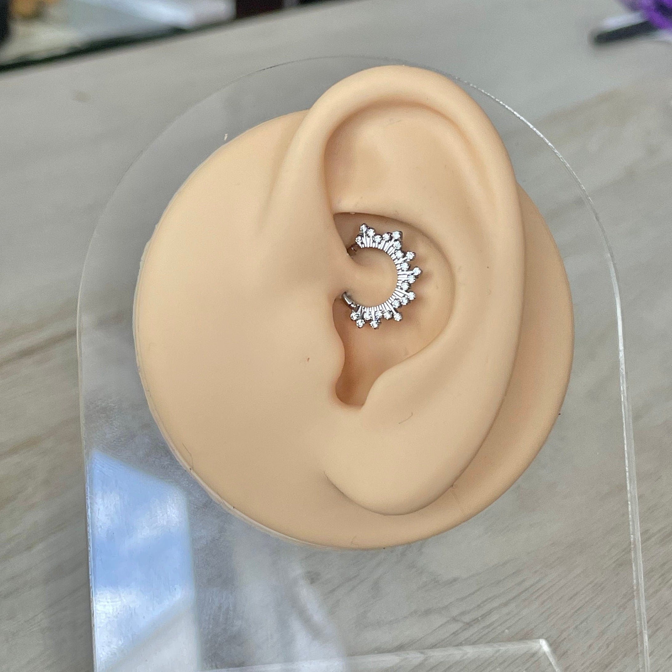 Twilight Diadem Daith Earring-Daith Earring-Elara Body Jewelry