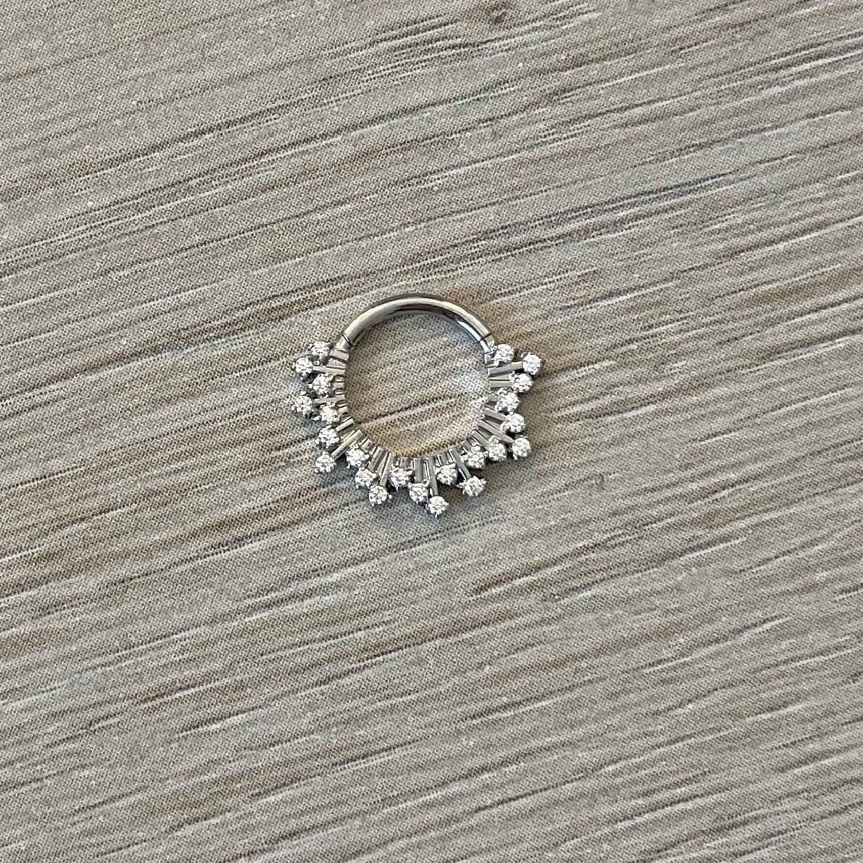 Twilight Diadem Daith Earring-Daith Earring-Elara Body Jewelry