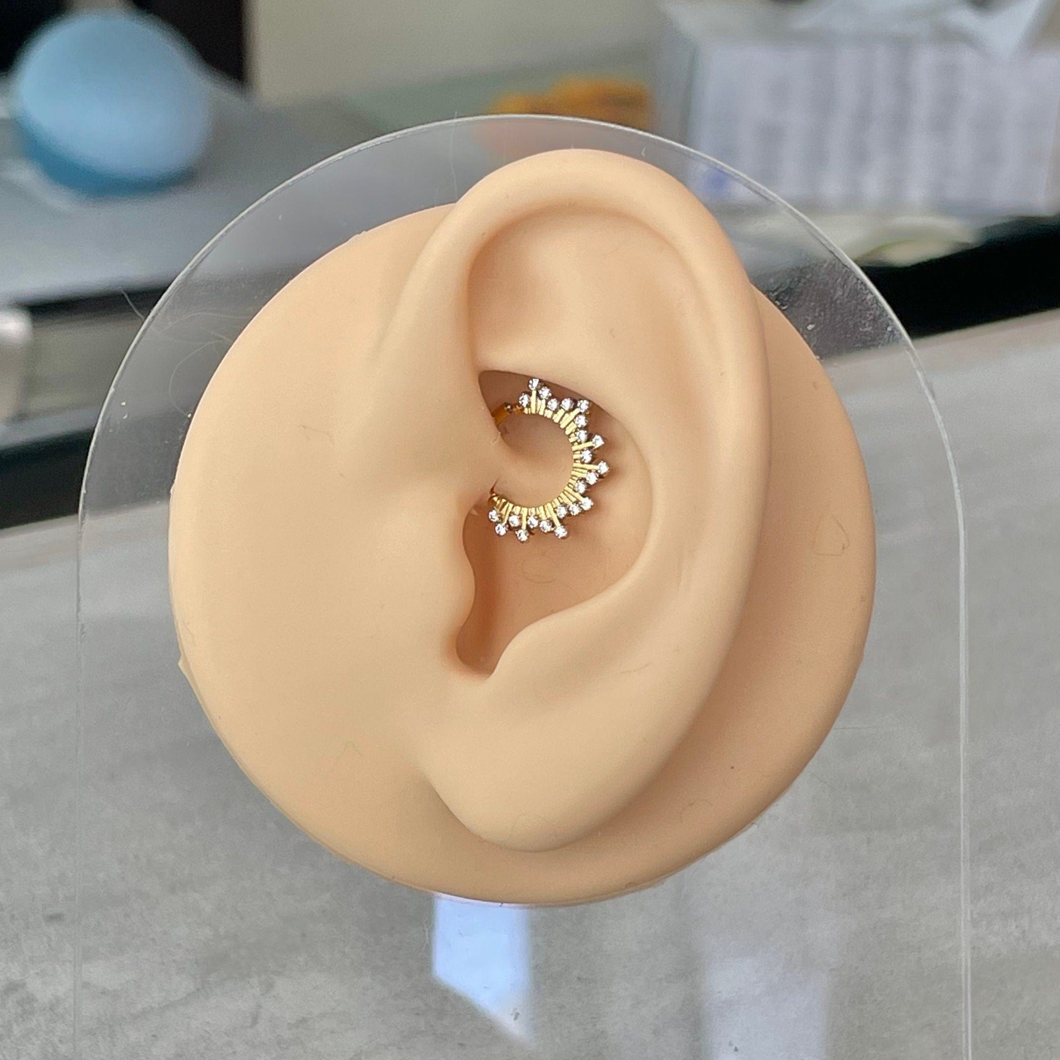Twilight Diadem Daith Earring-Daith Earring-Elara Body Jewelry